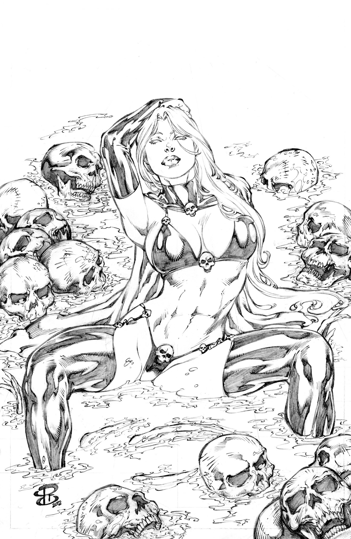 Read online Lady Death: Apocalypse comic -  Issue #0 - 52