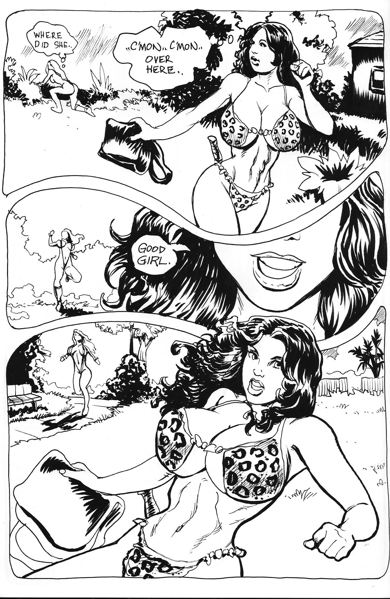 Read online Cavewoman: Natural Selection comic -  Issue #2 - 24