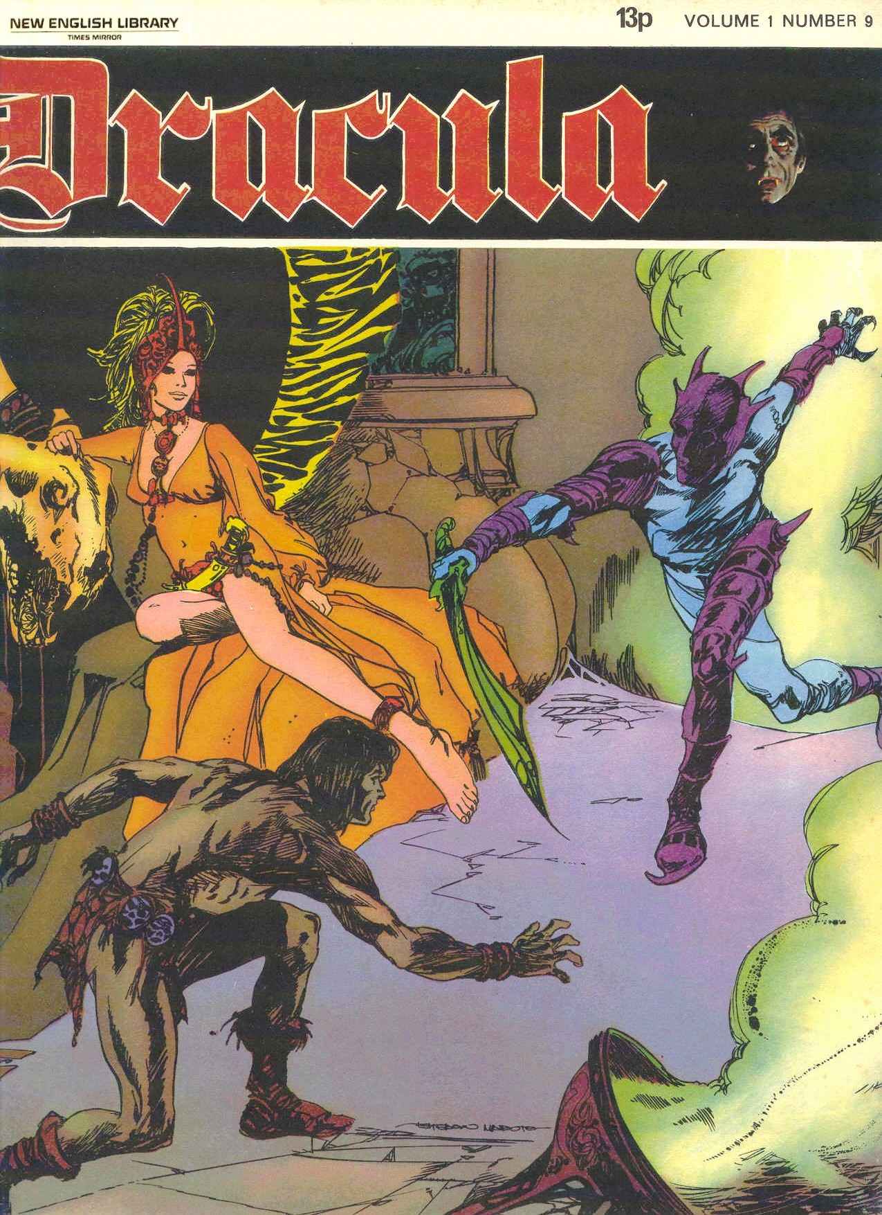 Read online Dracula (1971) comic -  Issue #9 - 1