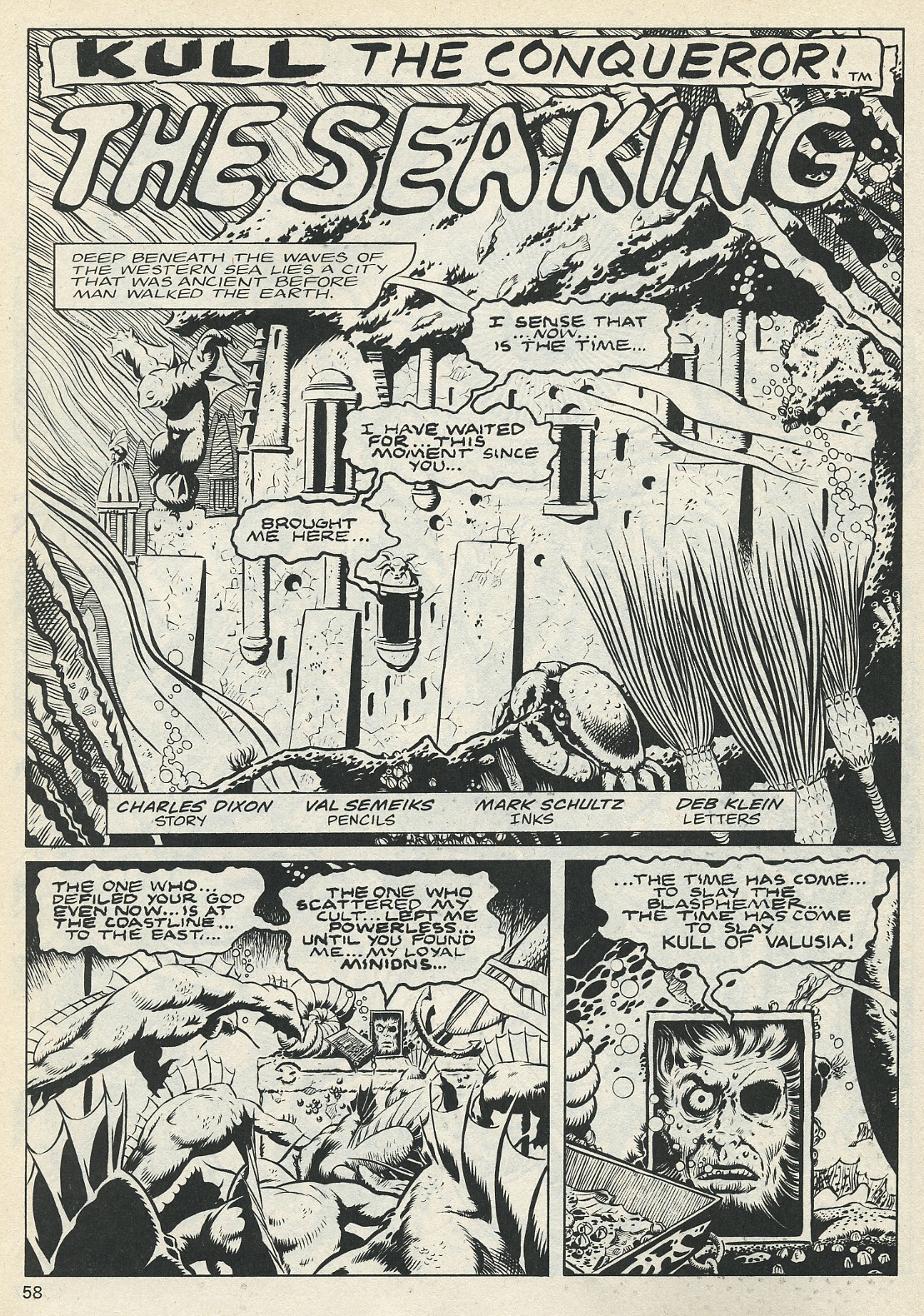 The Savage Sword Of Conan issue 132 - Page 58