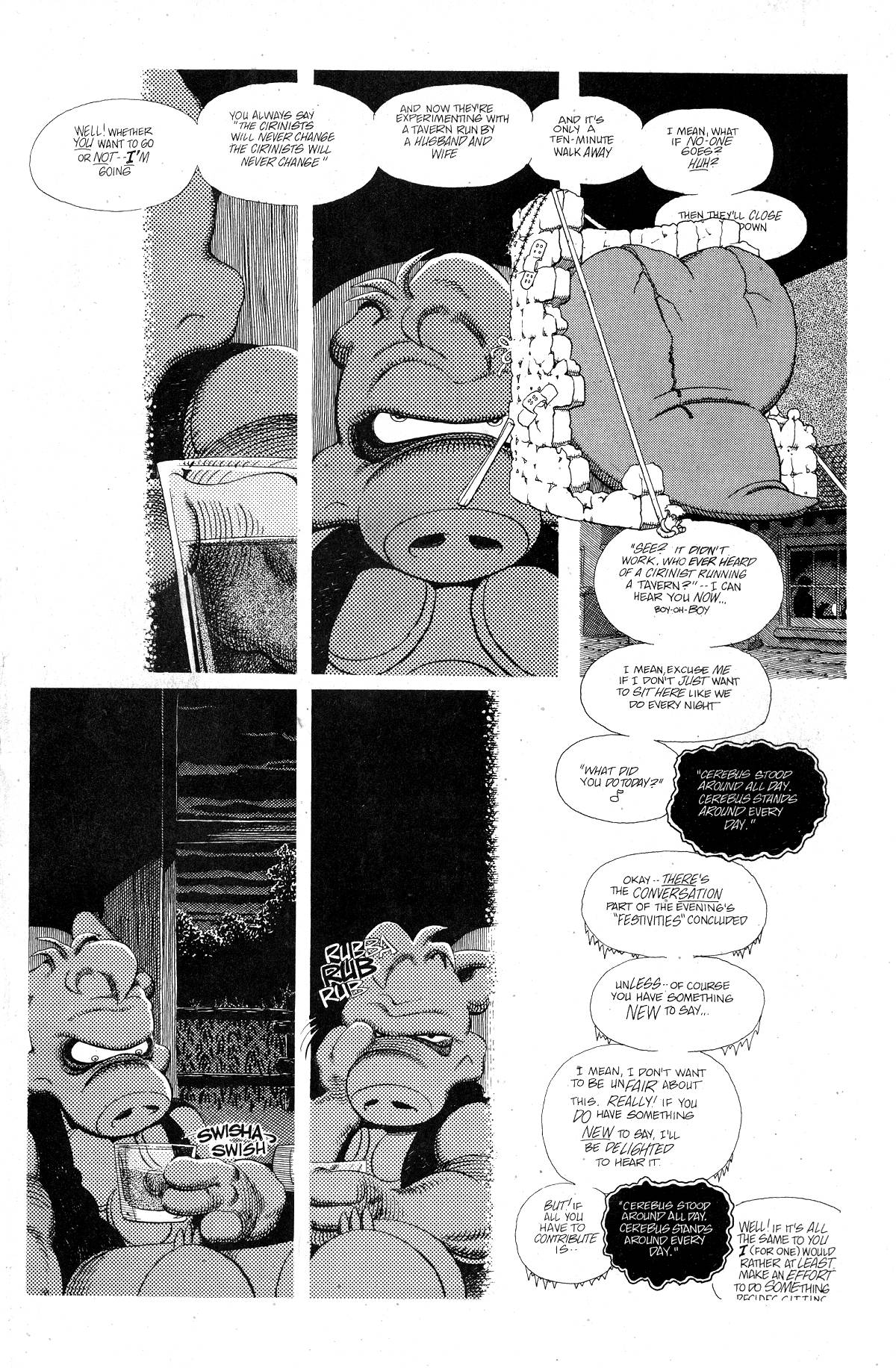 Read online Cerebus comic -  Issue #218 - 3