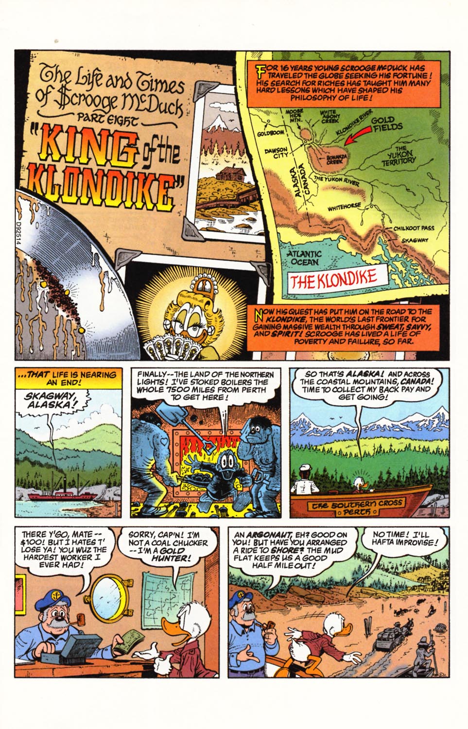 Read online Uncle Scrooge (1953) comic -  Issue #292 - 2