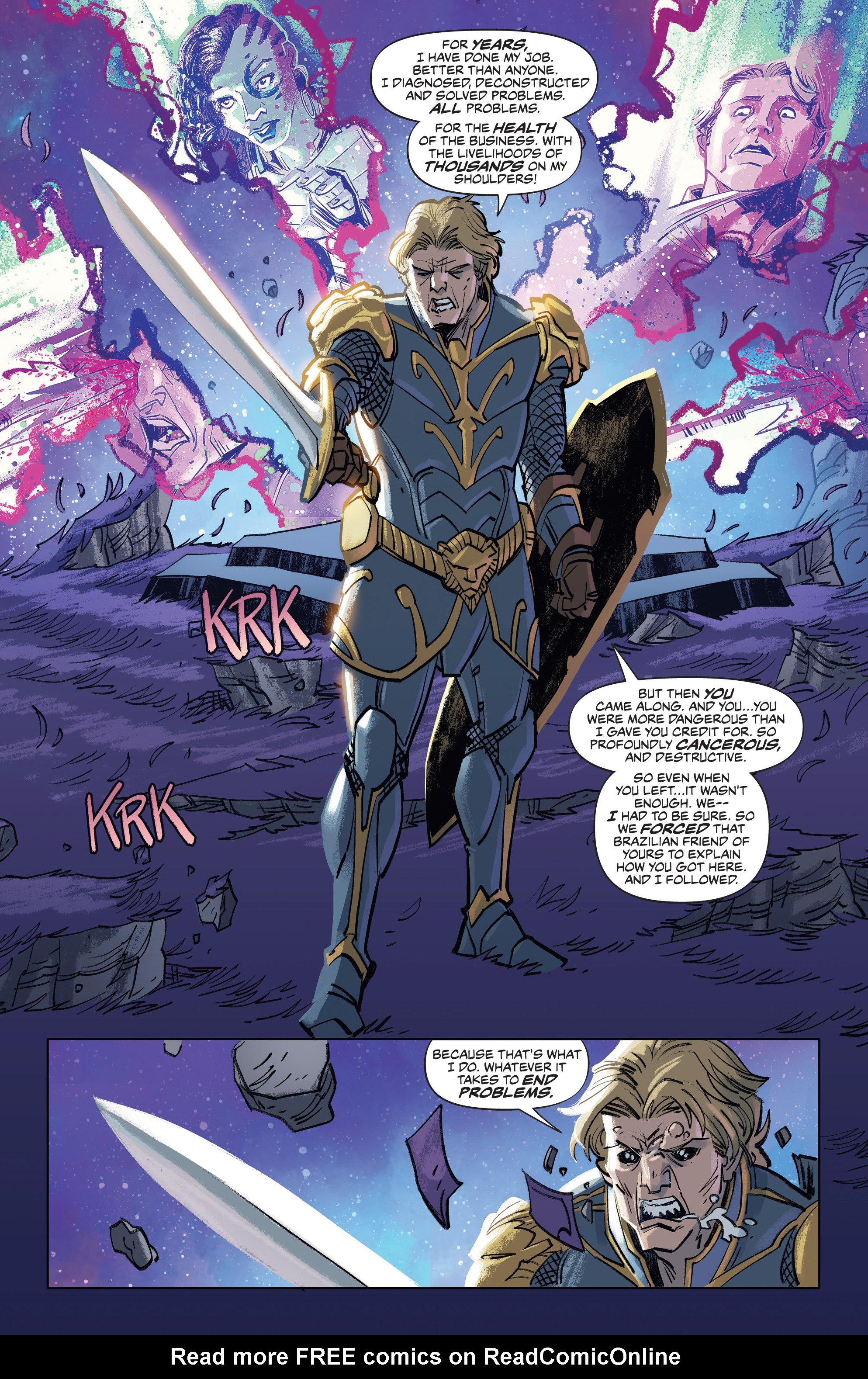 Read online Self/Made comic -  Issue #6 - 8