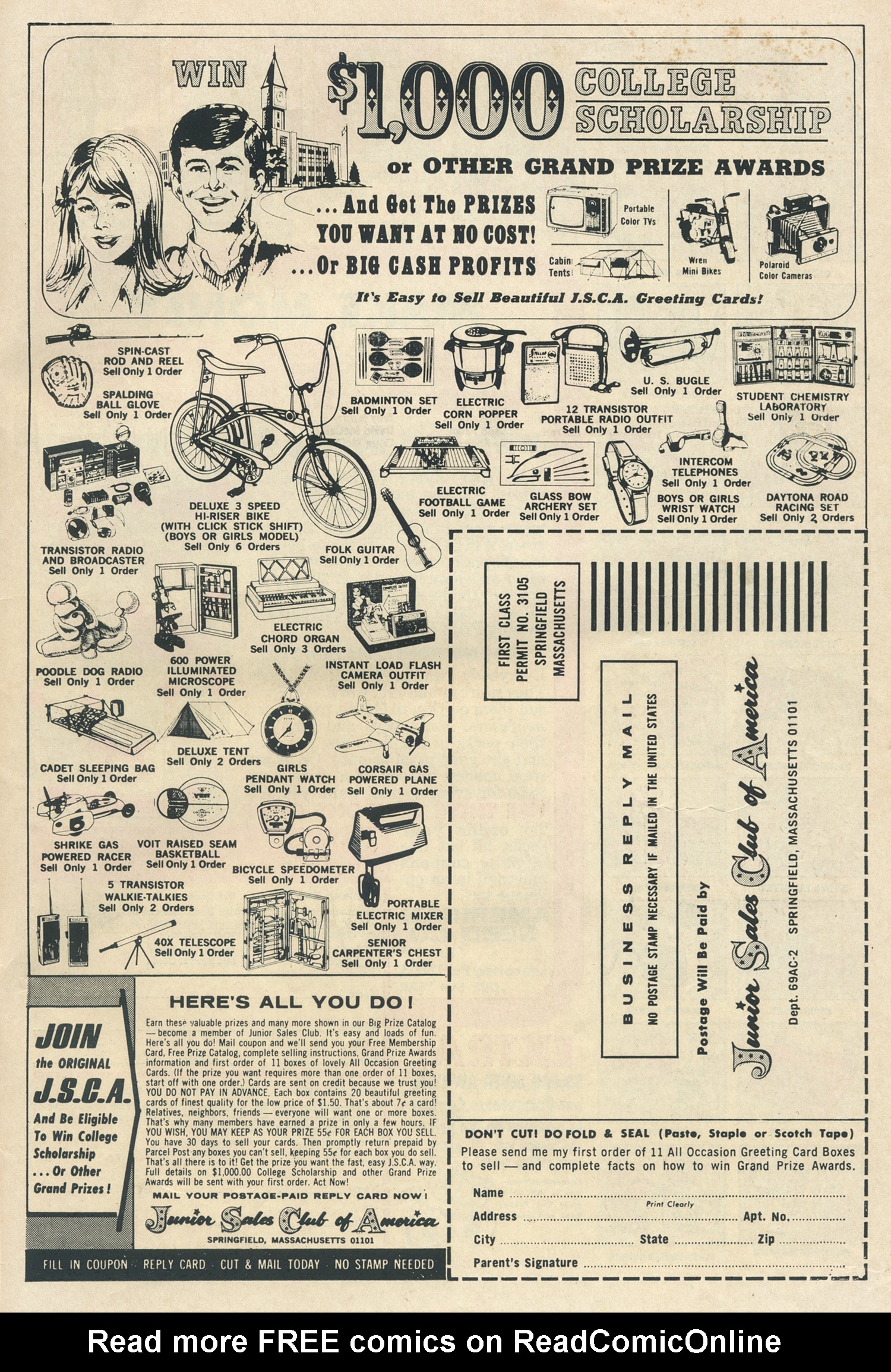Read online Reggie and Me (1966) comic -  Issue #35 - 35