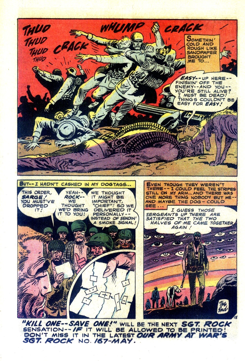 Read online Our Army at War (1952) comic -  Issue #166 - 20