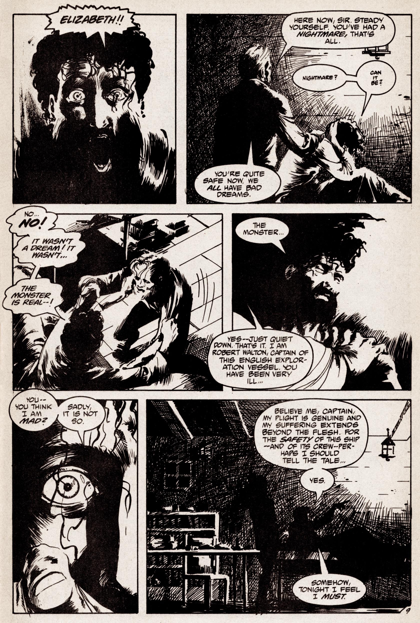 Read online Frankenstein (1989) comic -  Issue #1 - 12
