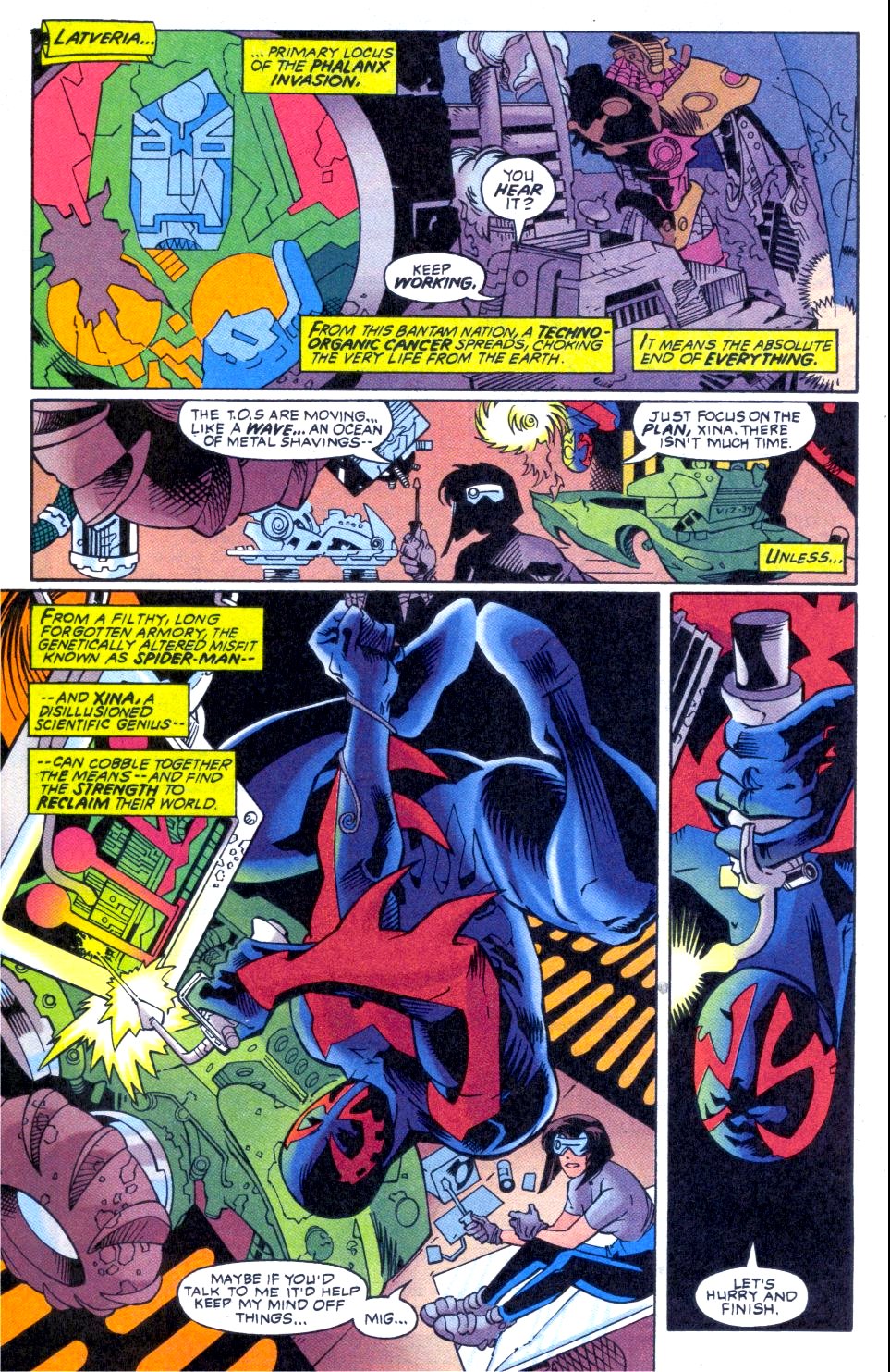 Read online 2099: World of Tomorrow comic -  Issue #7 - 11
