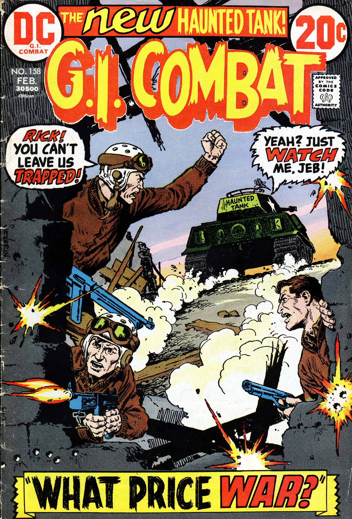 Read online G.I. Combat (1952) comic -  Issue #158 - 1
