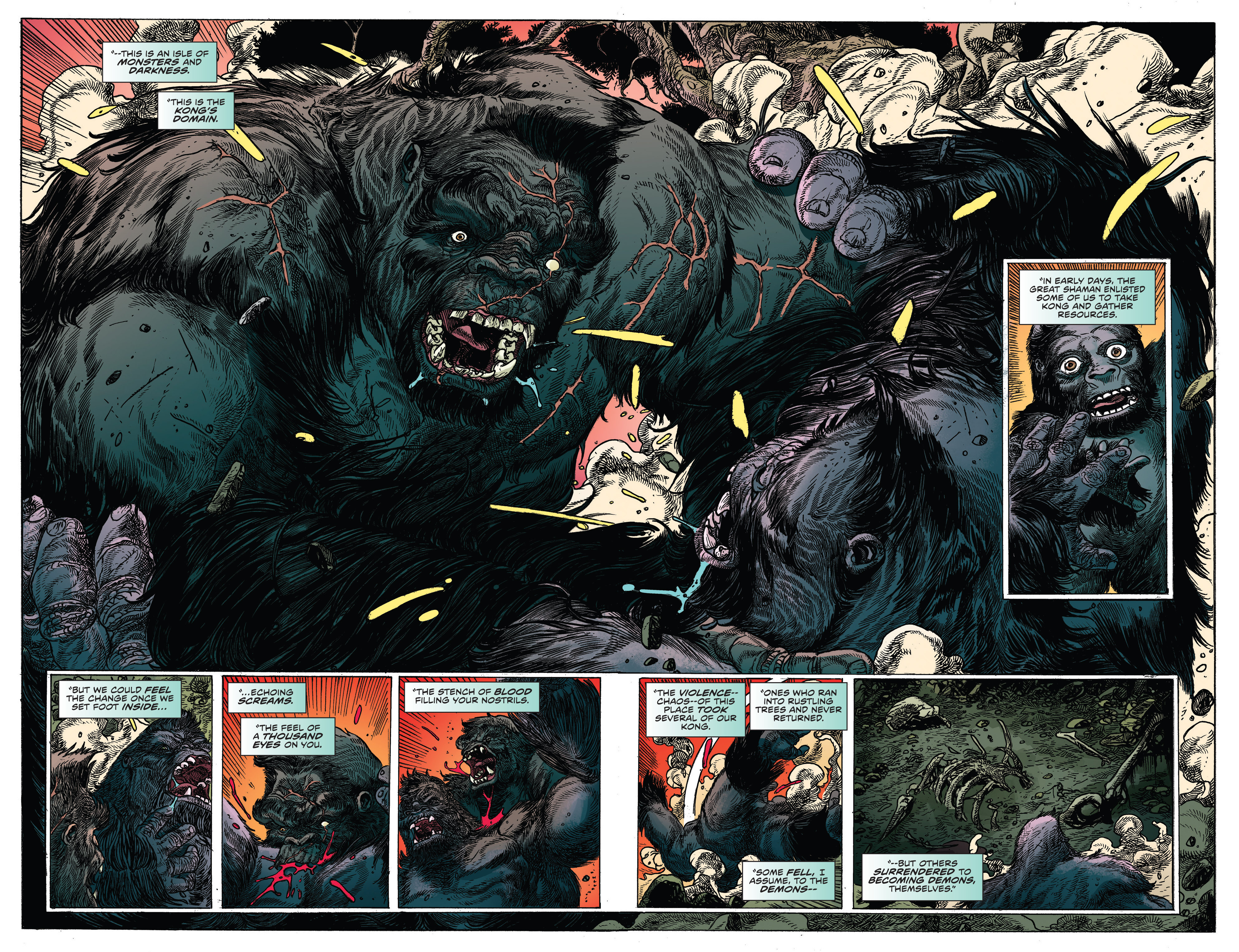 Read online Kong Of Skull Island comic -  Issue #8 - 4