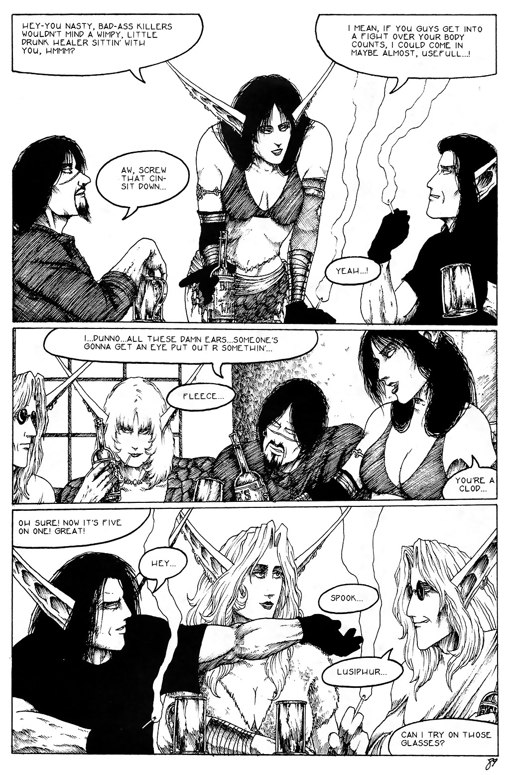 Read online Poison Elves (1995) comic -  Issue #11 - 5