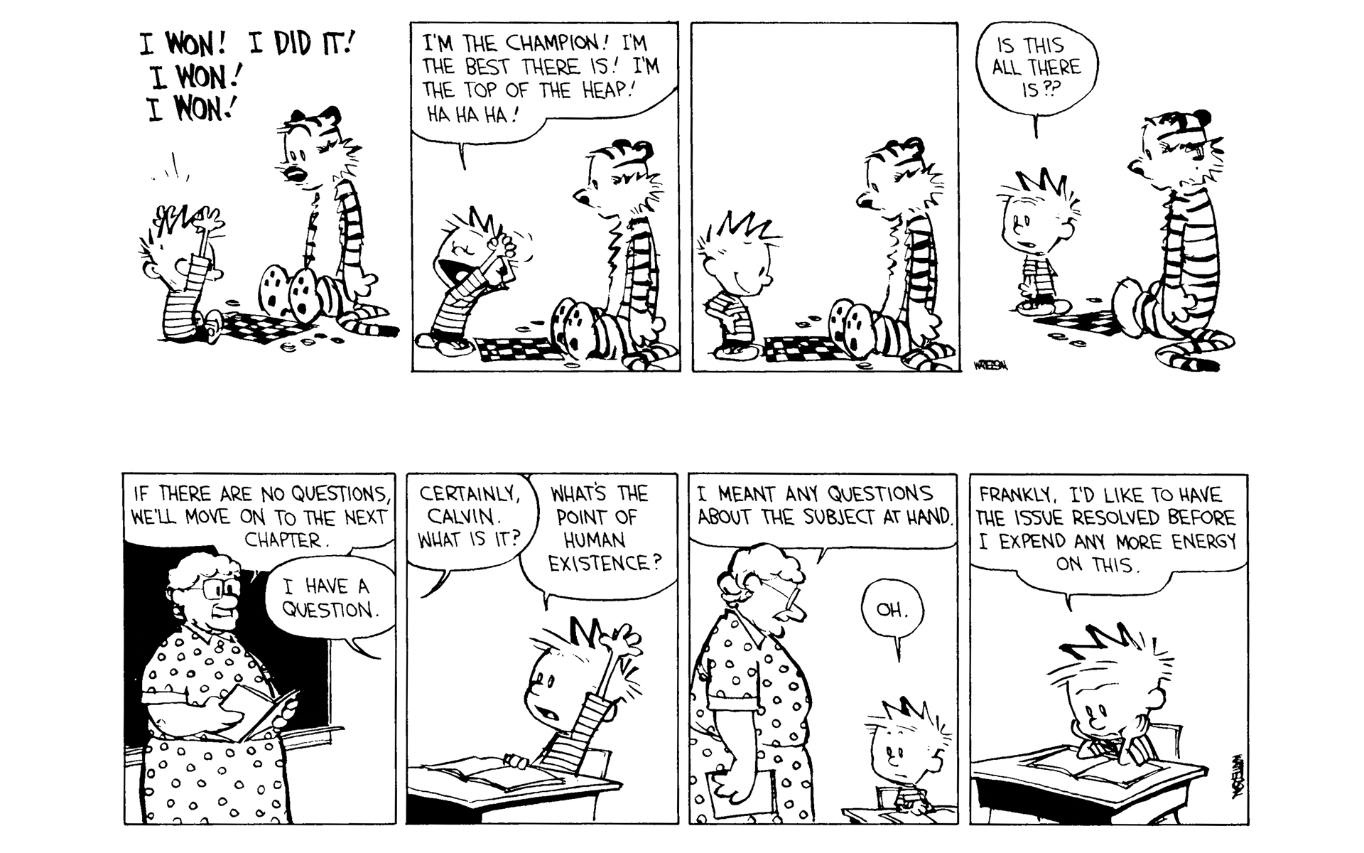 Read online Calvin and Hobbes comic -  Issue #8 - 33