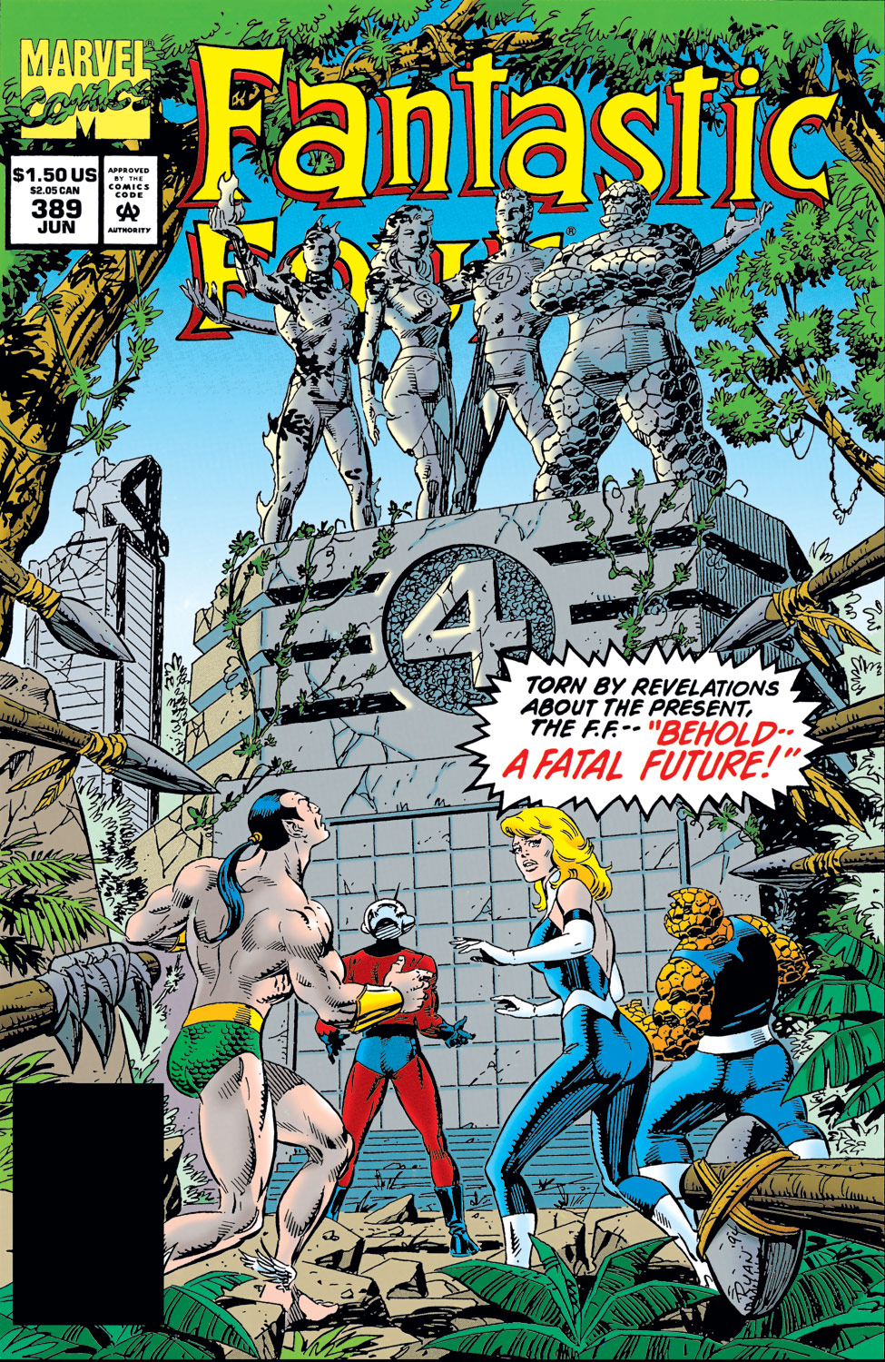 Read online Fantastic Four (1961) comic -  Issue #389 - 1