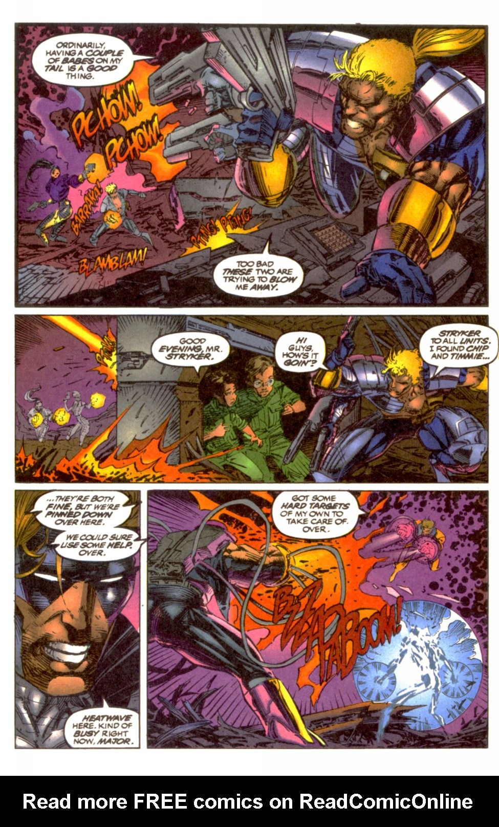 Read online Cyberforce (1992) comic -  Issue #2 - 8