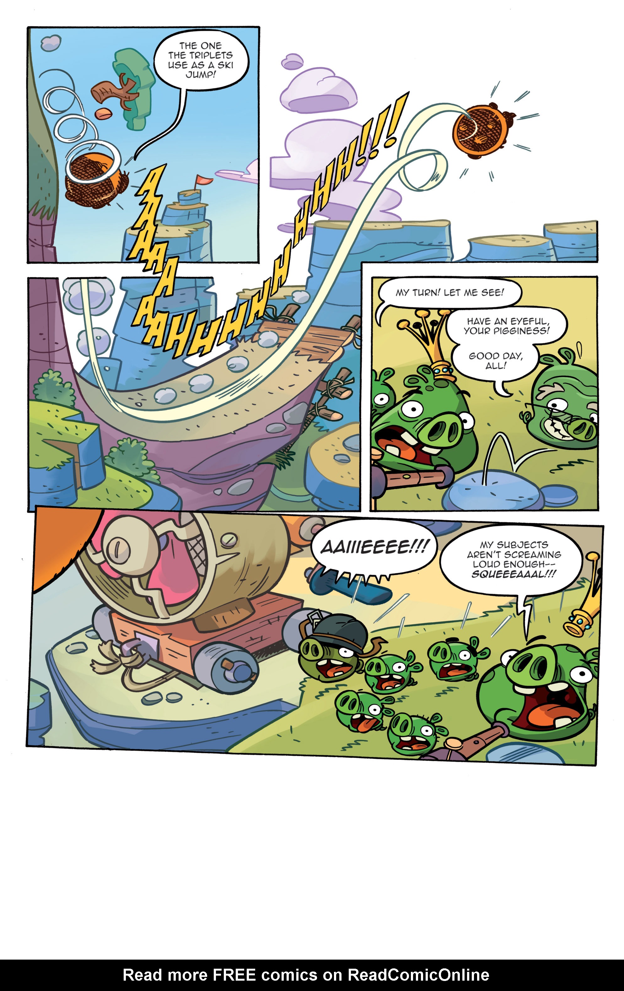 Read online Angry Birds Comics (2014) comic -  Issue #3 - 22