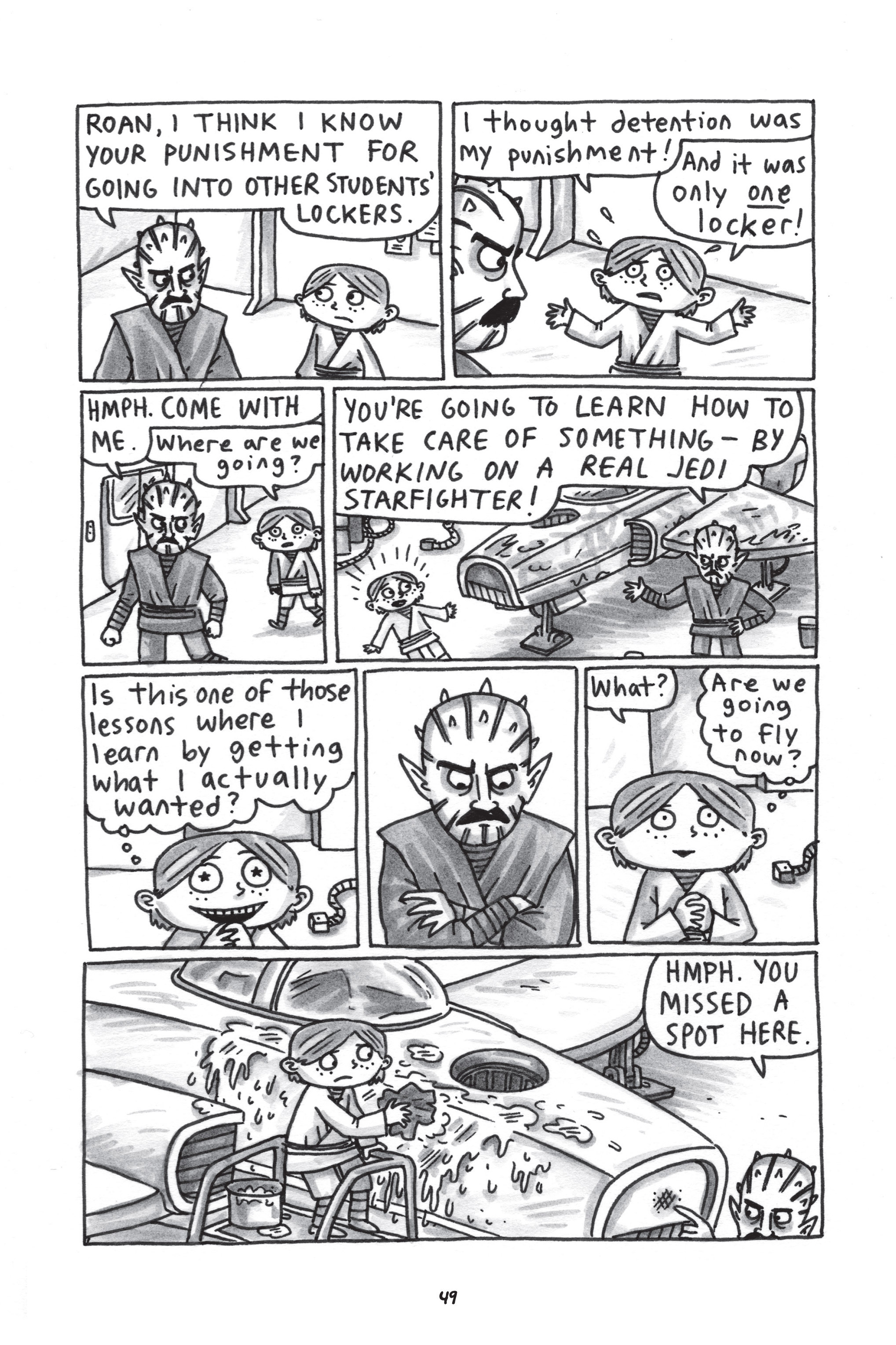 Read online Jedi Academy comic -  Issue # TPB 3 (Part 1) - 51