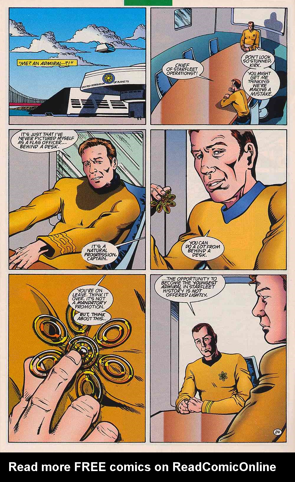 Read online Star Trek (1989) comic -  Issue #75 - 25