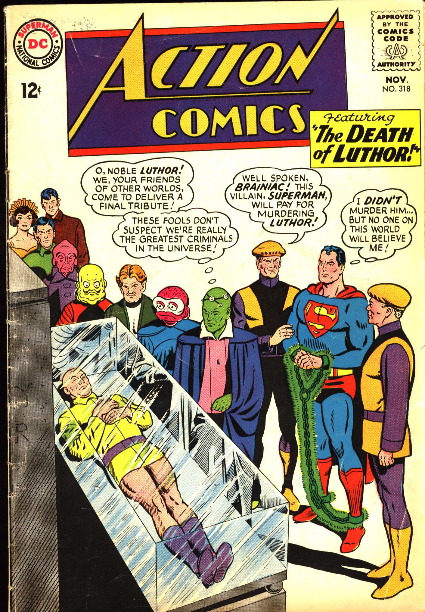 Read online Action Comics (1938) comic -  Issue #318 - 1