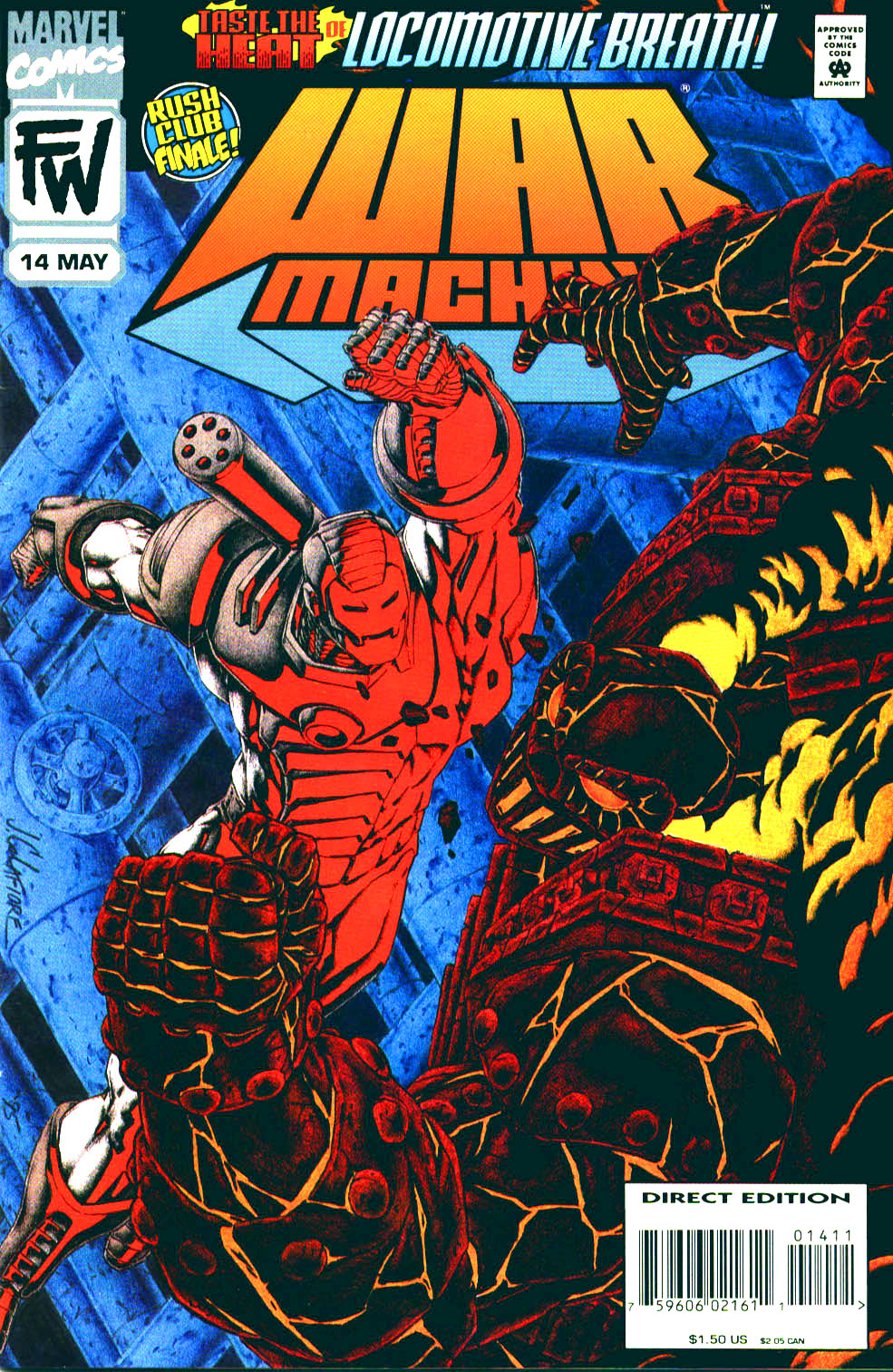 Read online War Machine (1994) comic -  Issue #14 - 1