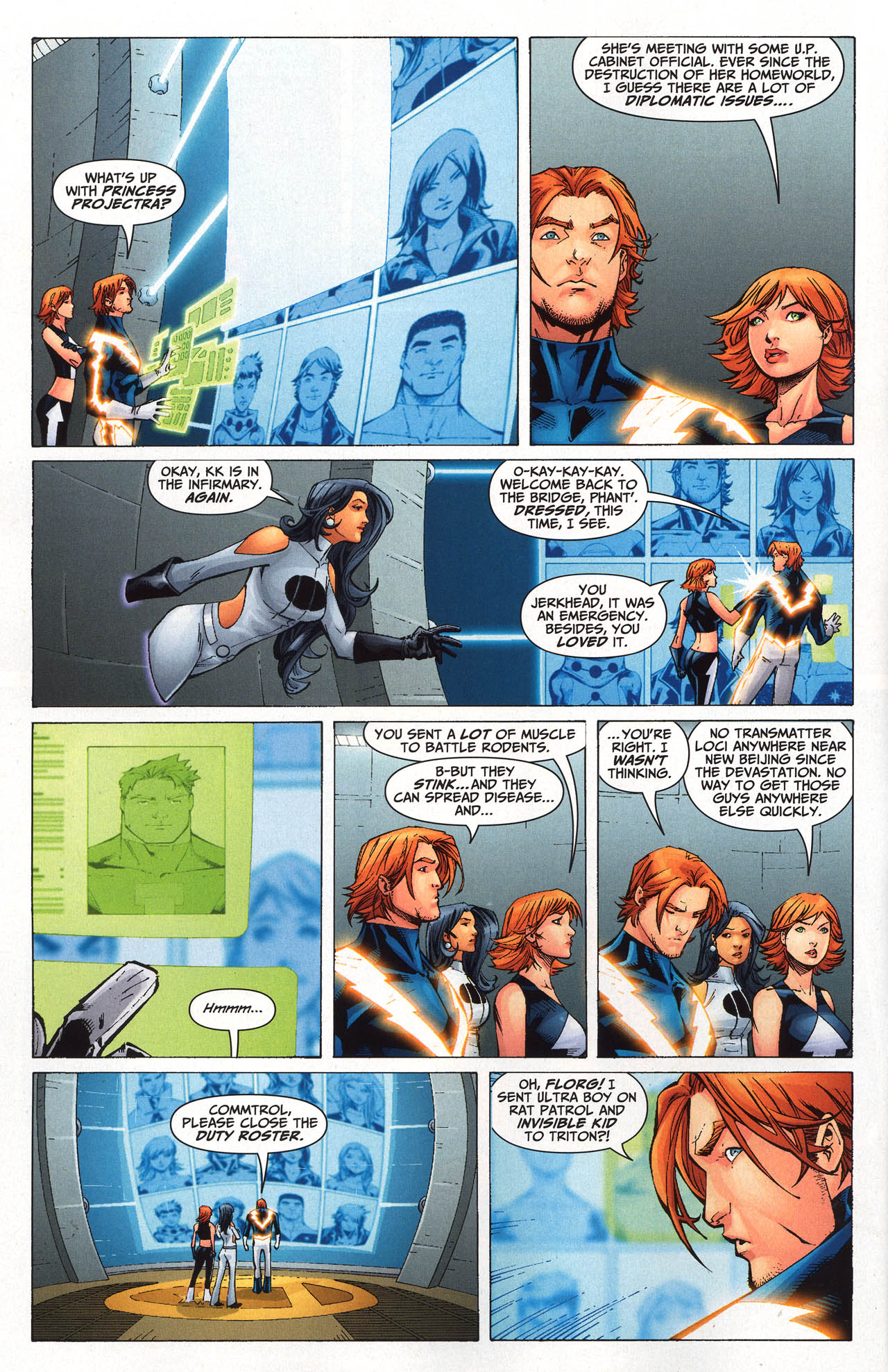 Read online Legion of Super-Heroes (2005) comic -  Issue #37 - 9