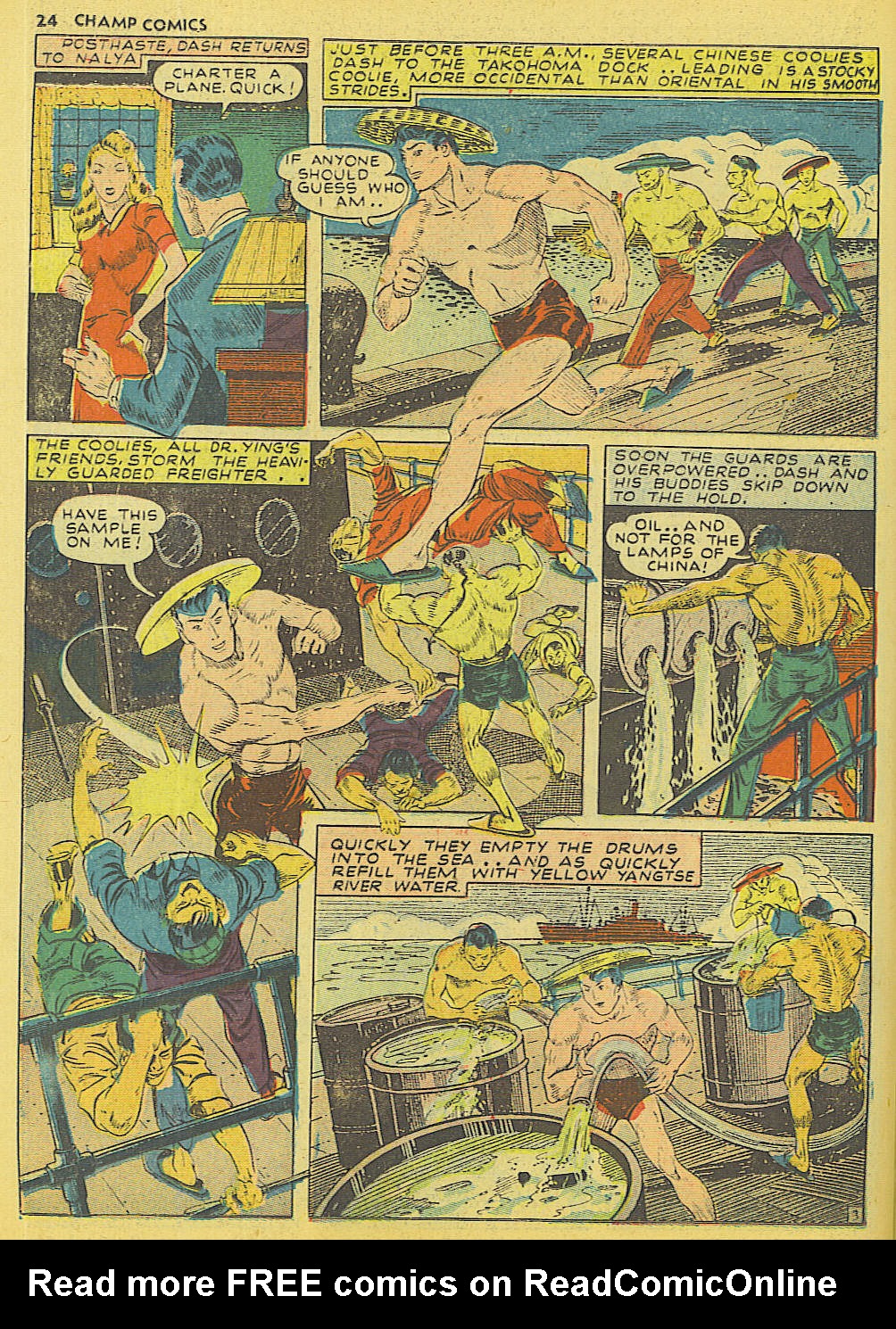 Read online Champ Comics comic -  Issue #17 - 25