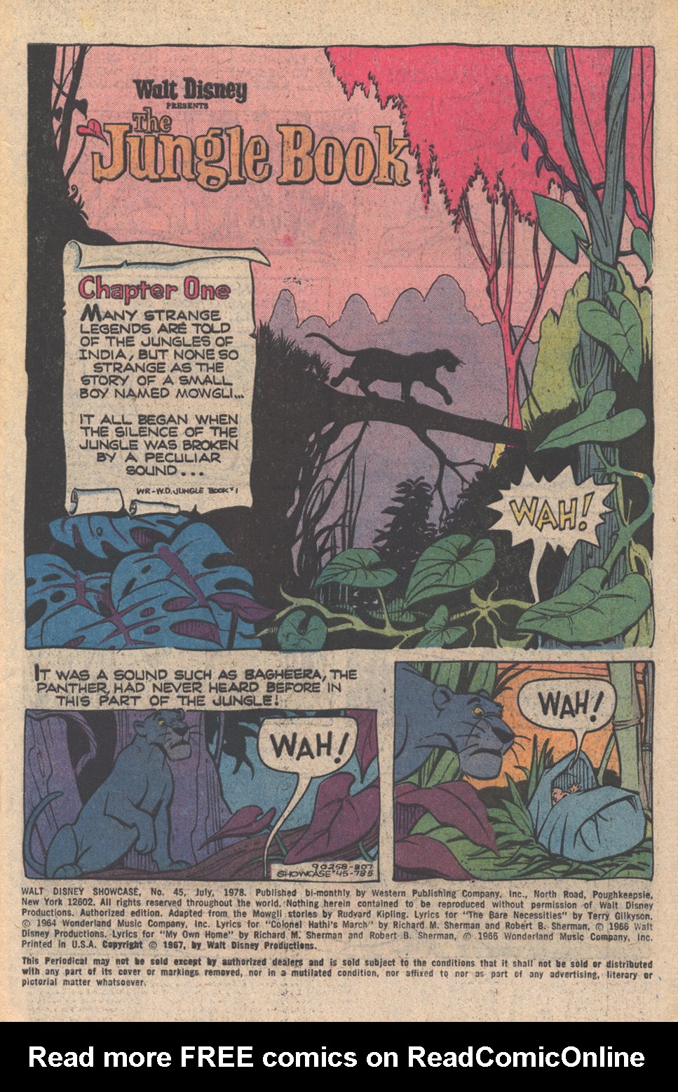 Read online Walt Disney Showcase (1970) comic -  Issue #45 - 3