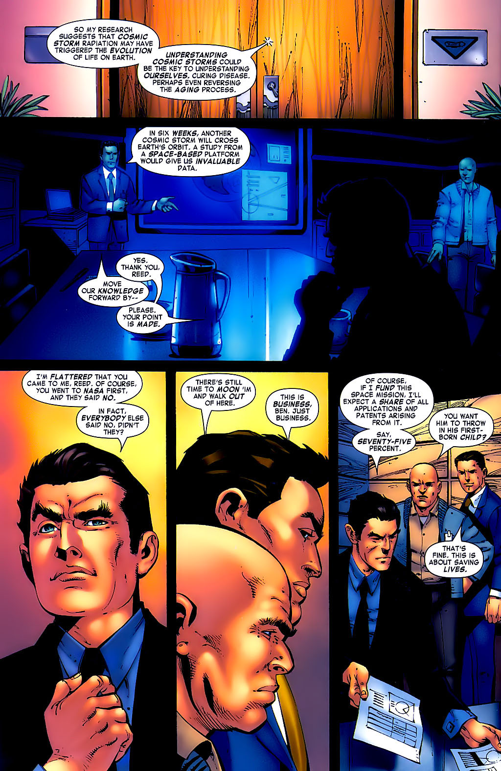 Read online Fantastic Four Movie adaptation comic -  Issue # Full - 4