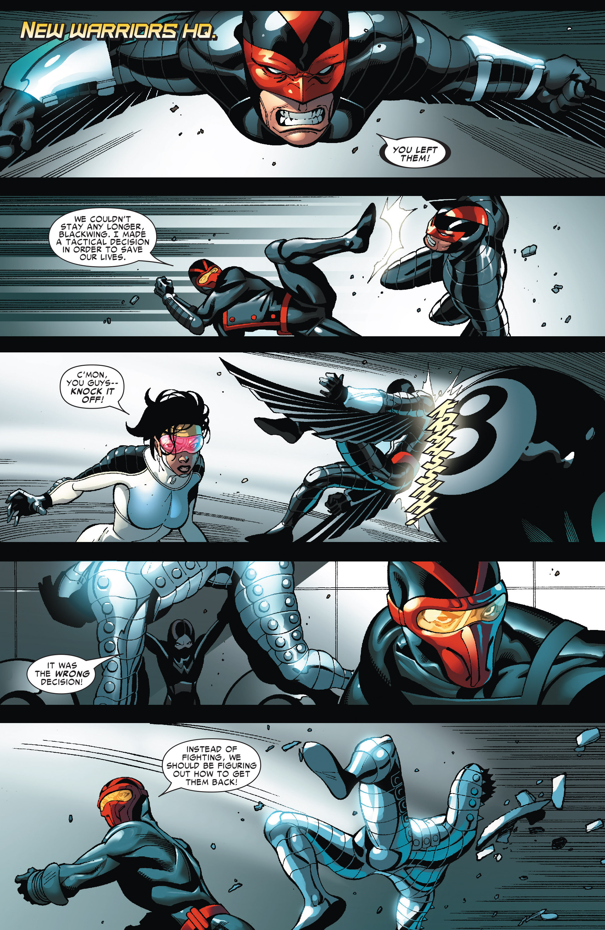Read online New Warriors (2007) comic -  Issue #12 - 8