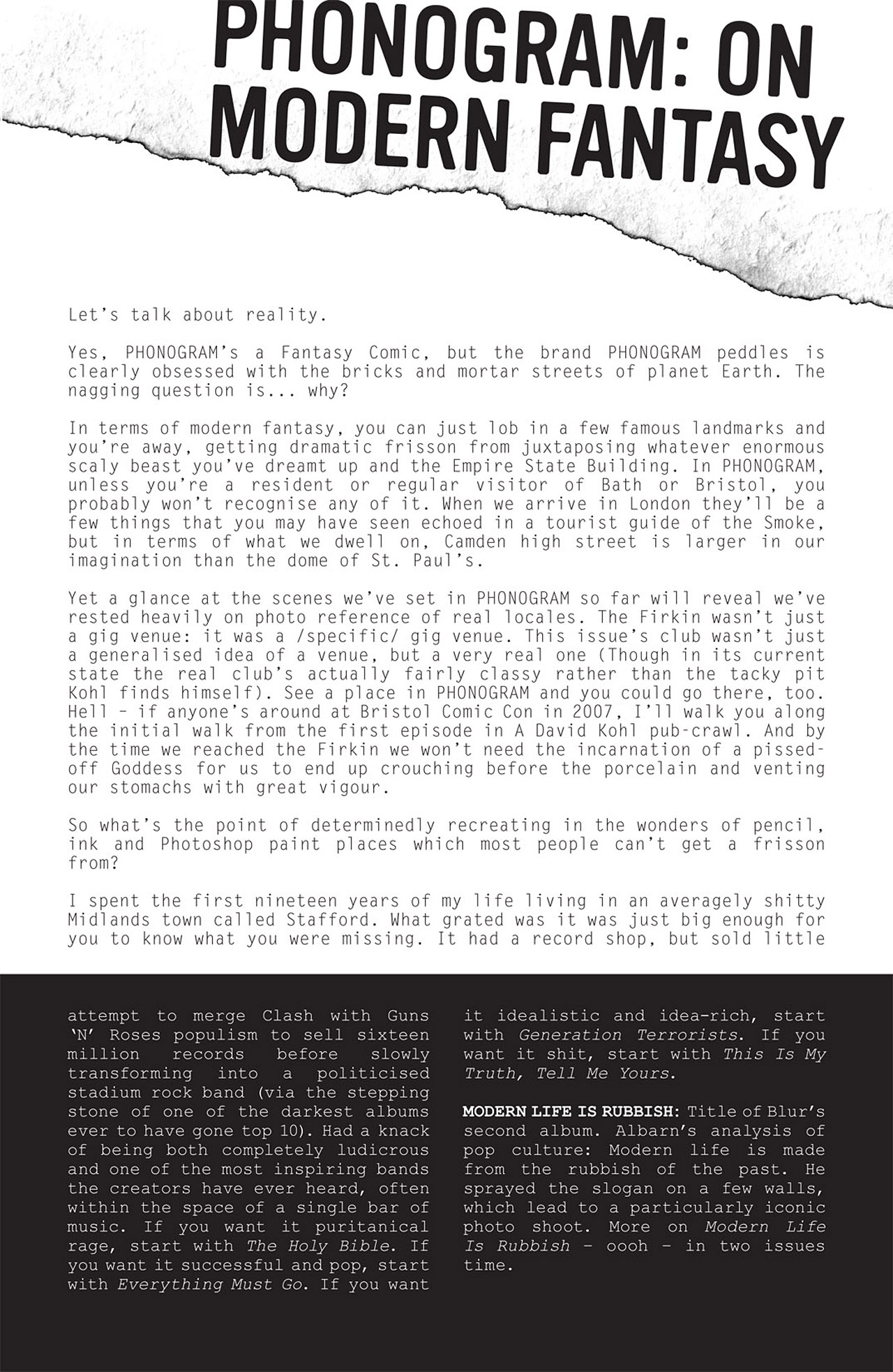Read online Phonogram (2006) comic -  Issue #2 - 27
