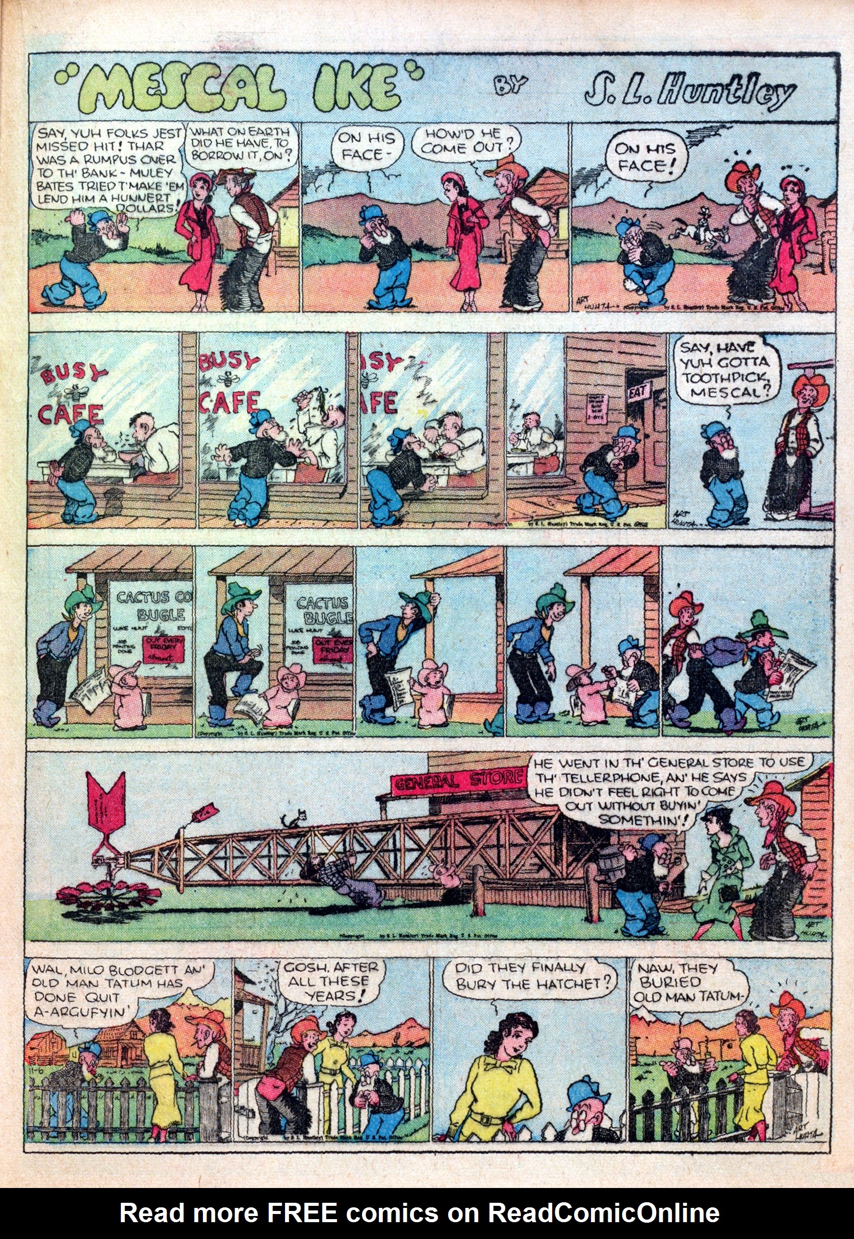 Read online Famous Funnies comic -  Issue #20 - 41