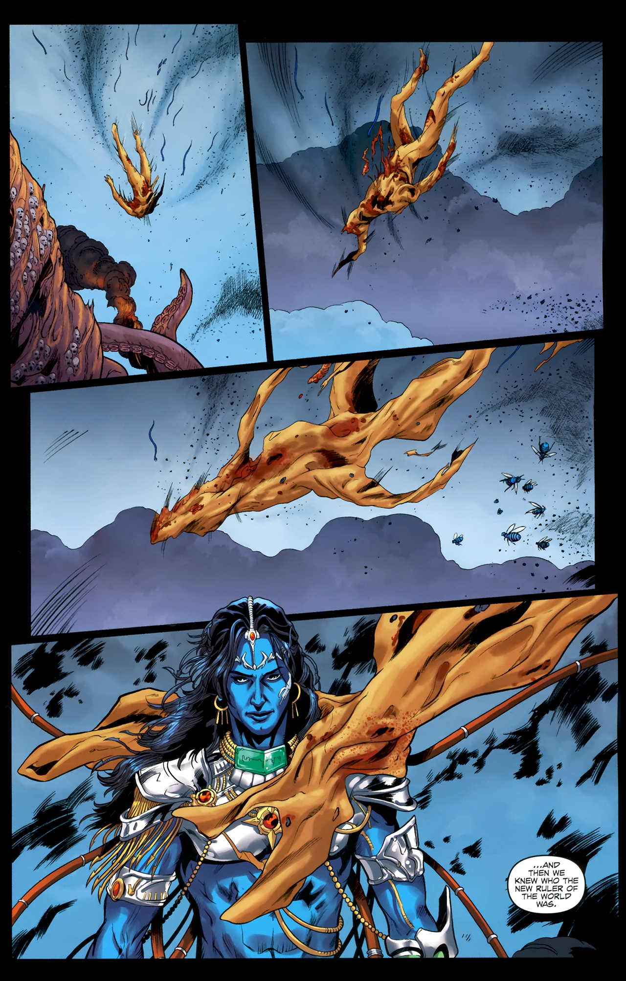 Read online Warren Ellis' Supergod comic -  Issue #5 - 19
