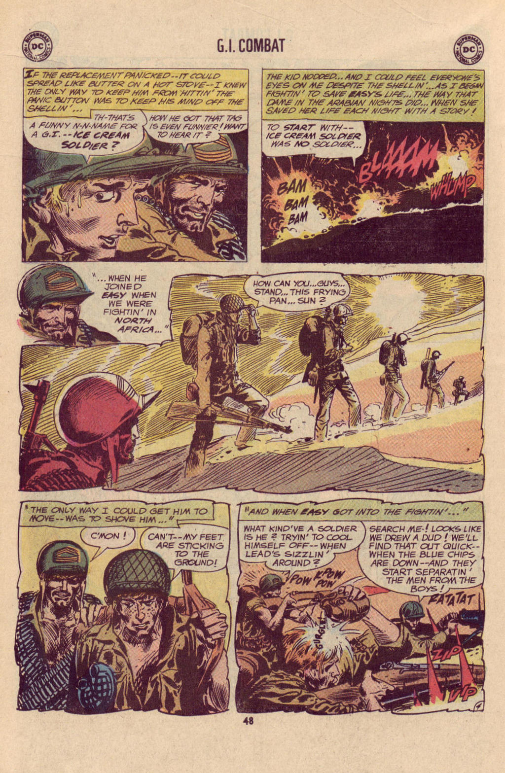 Read online G.I. Combat (1952) comic -  Issue #146 - 50