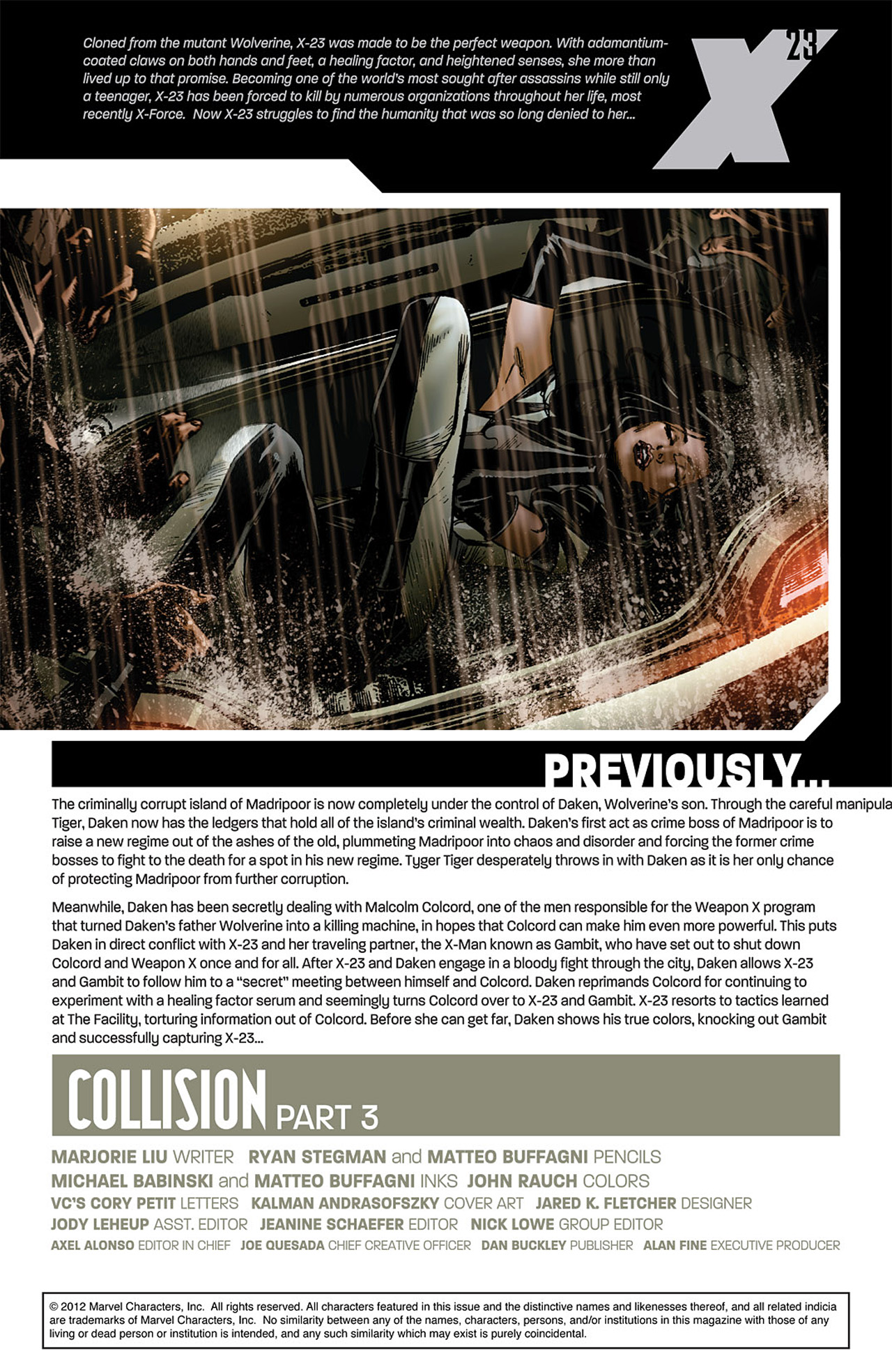 Read online X-23 (2010) comic -  Issue #9 - 2