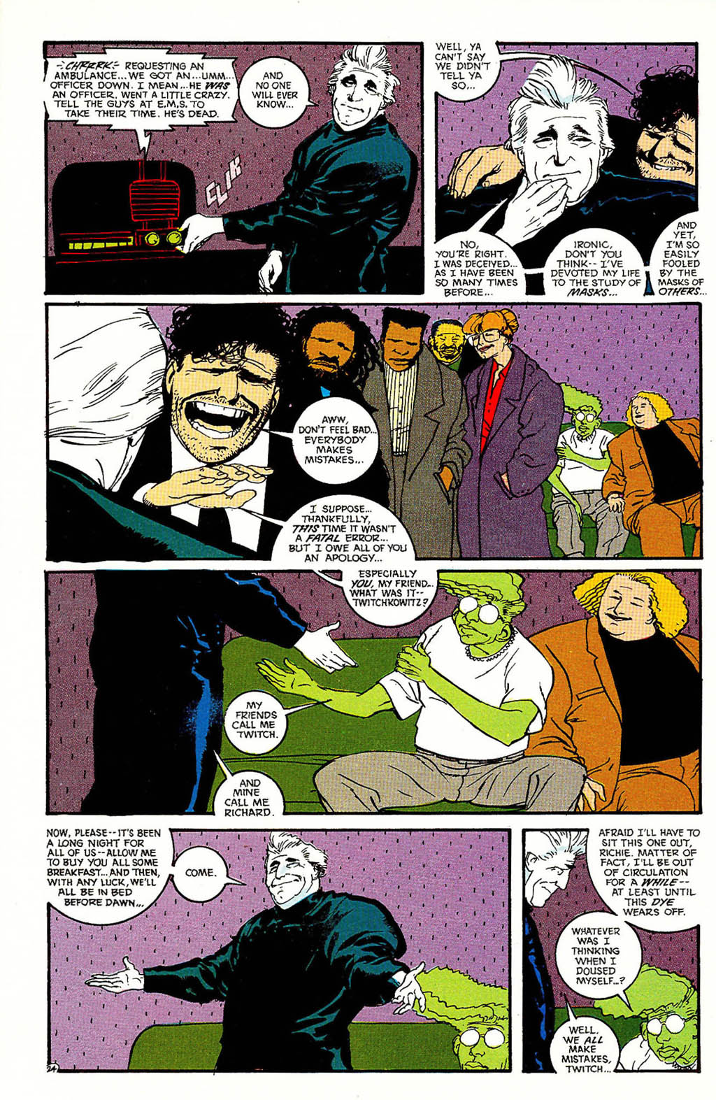 Read online The Shadow (1987) comic -  Issue #18 - 26