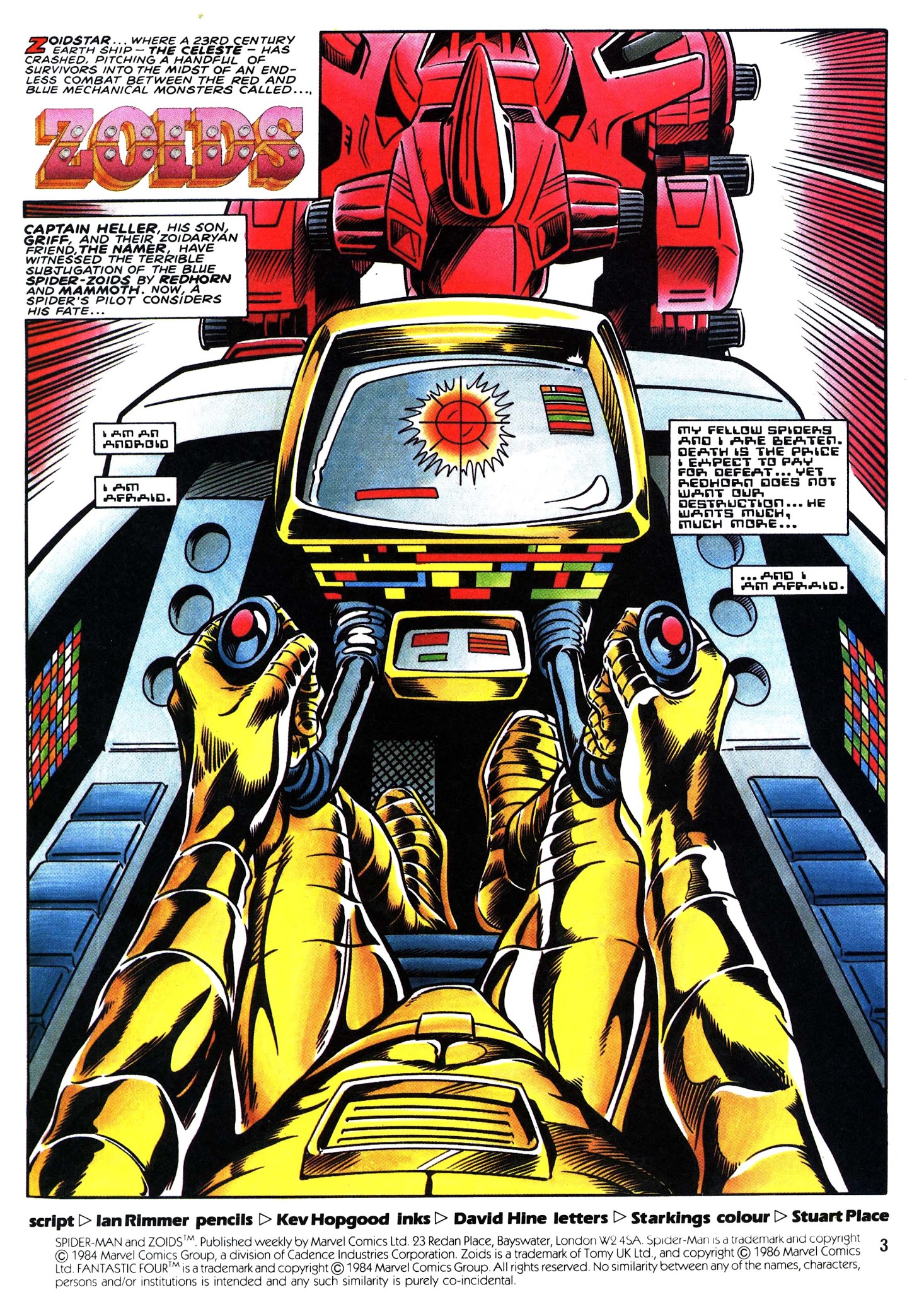 Read online Spider-Man and Zoids comic -  Issue #11 - 3