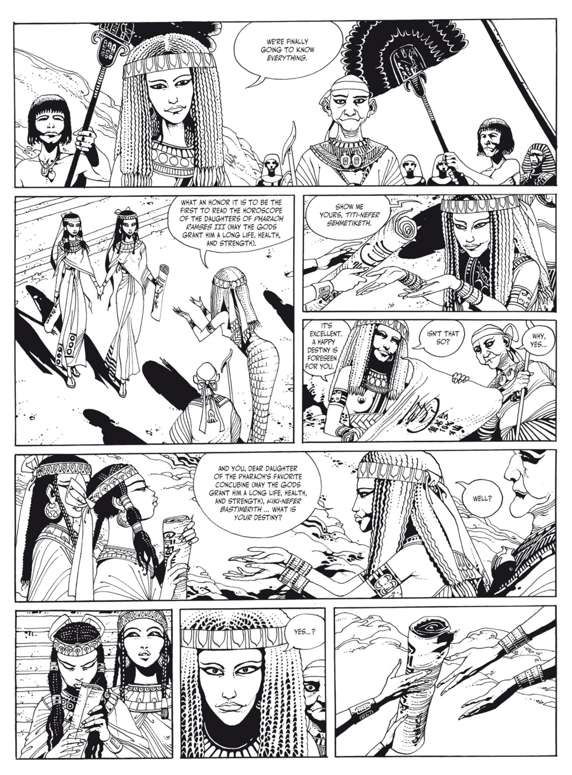 Read online The Egyptian Princesses comic -  Issue # TPB 1 (Part 1) - 7
