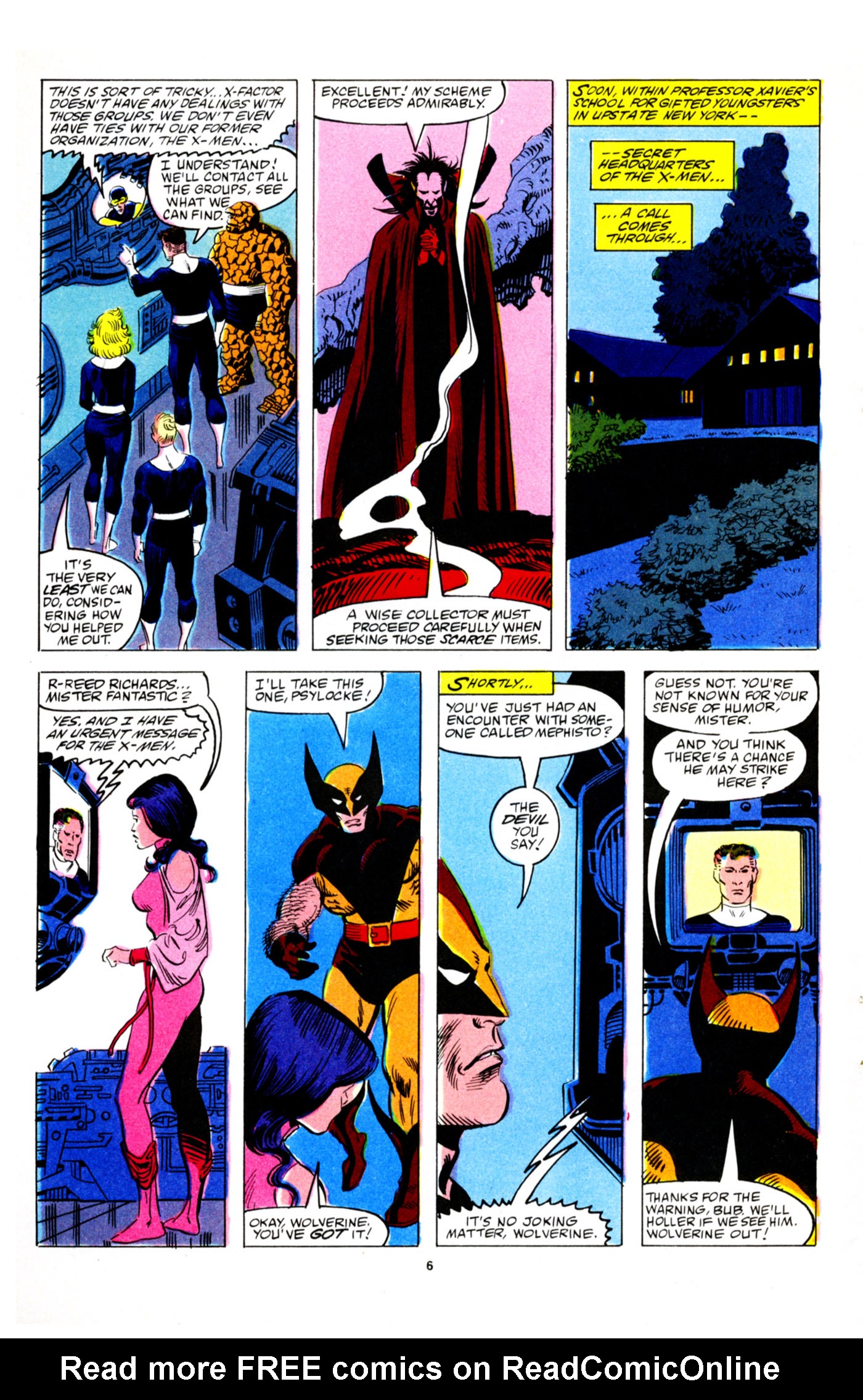 Read online Mephisto Vs. ... comic -  Issue #3 - 7