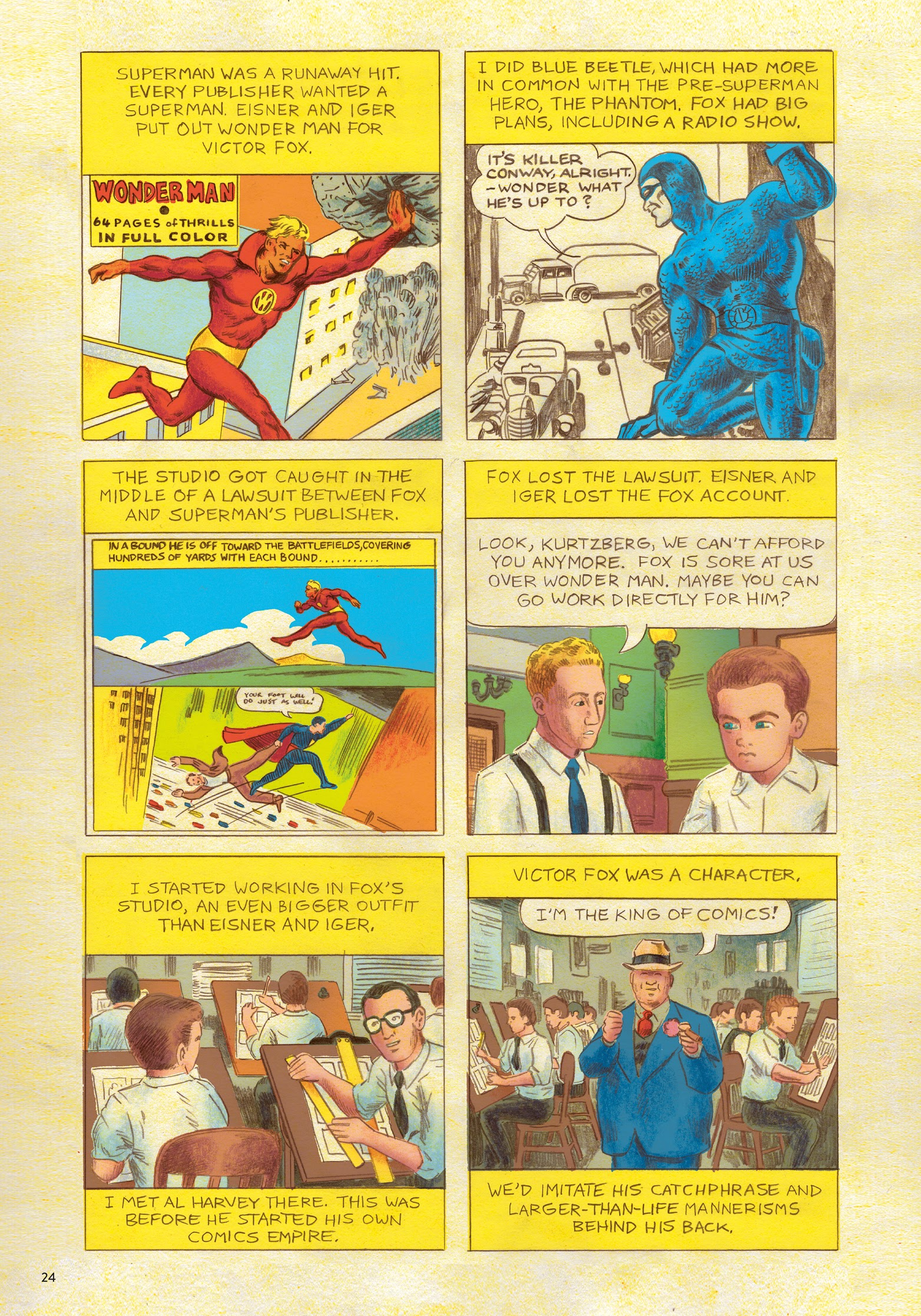 Read online Jack Kirby: The Epic Life of the King of Comics comic -  Issue # TPB (Part 1) - 31
