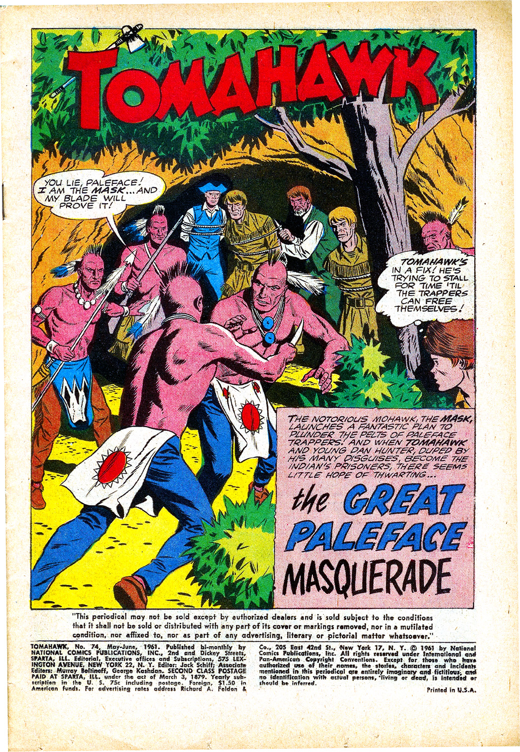 Read online Tomahawk comic -  Issue #74 - 3