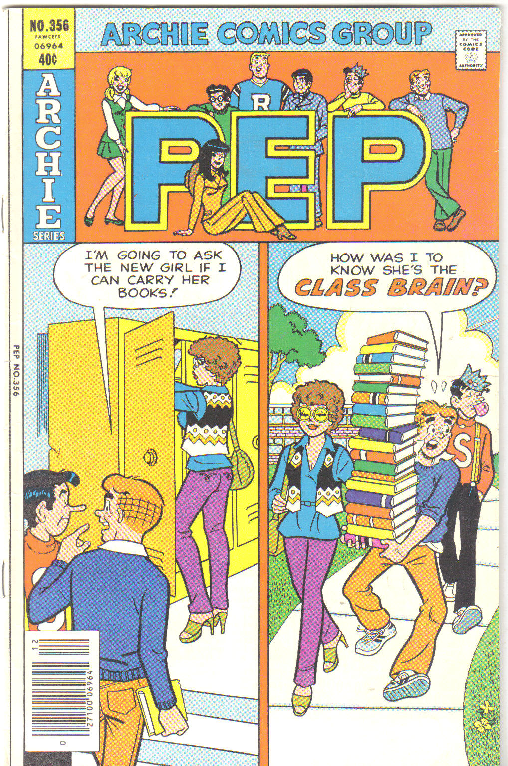 Read online Pep Comics comic -  Issue #356 - 1