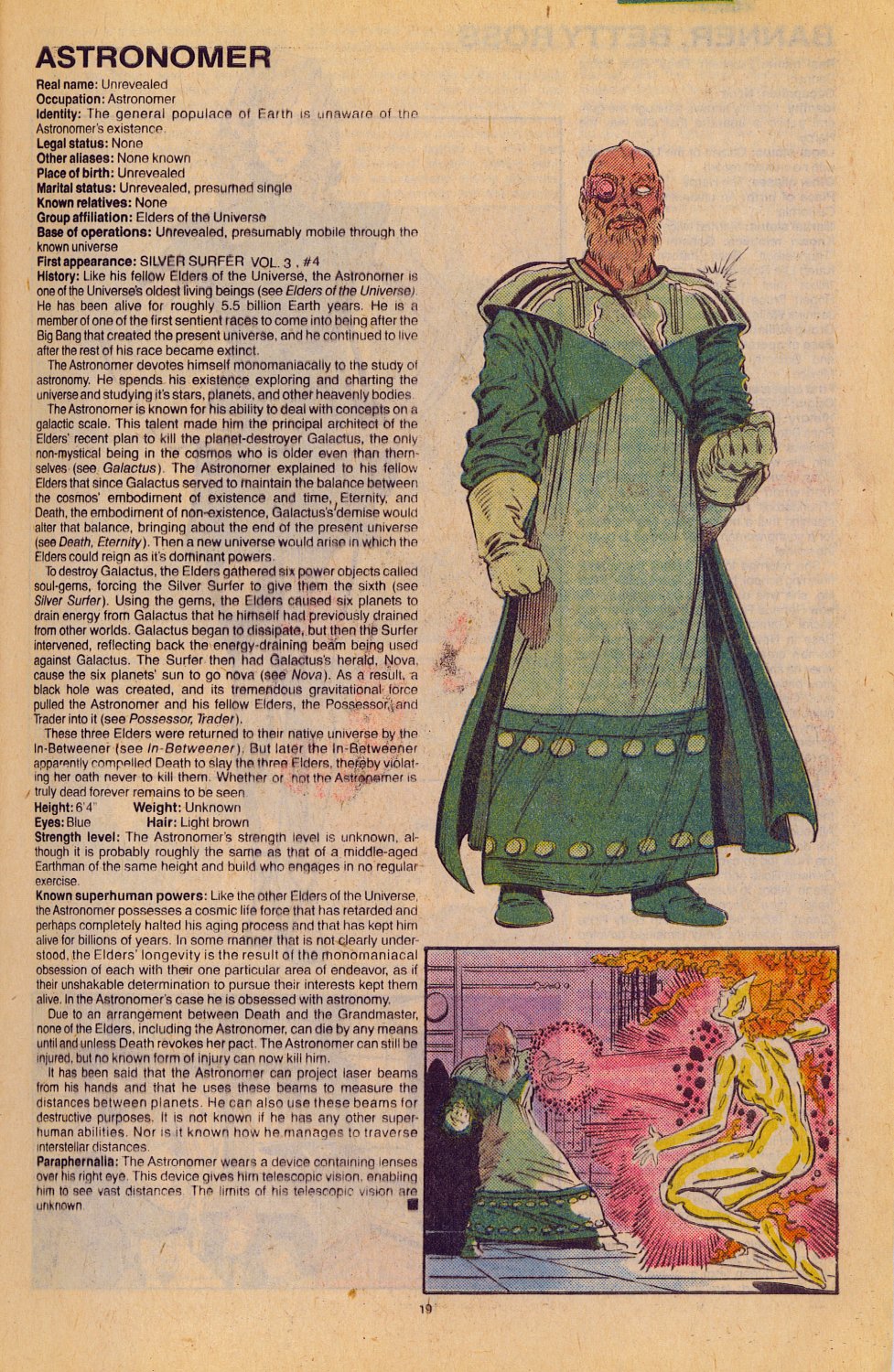 Read online The Official Handbook of the Marvel Universe: Update '89 comic -  Issue #1 - 22
