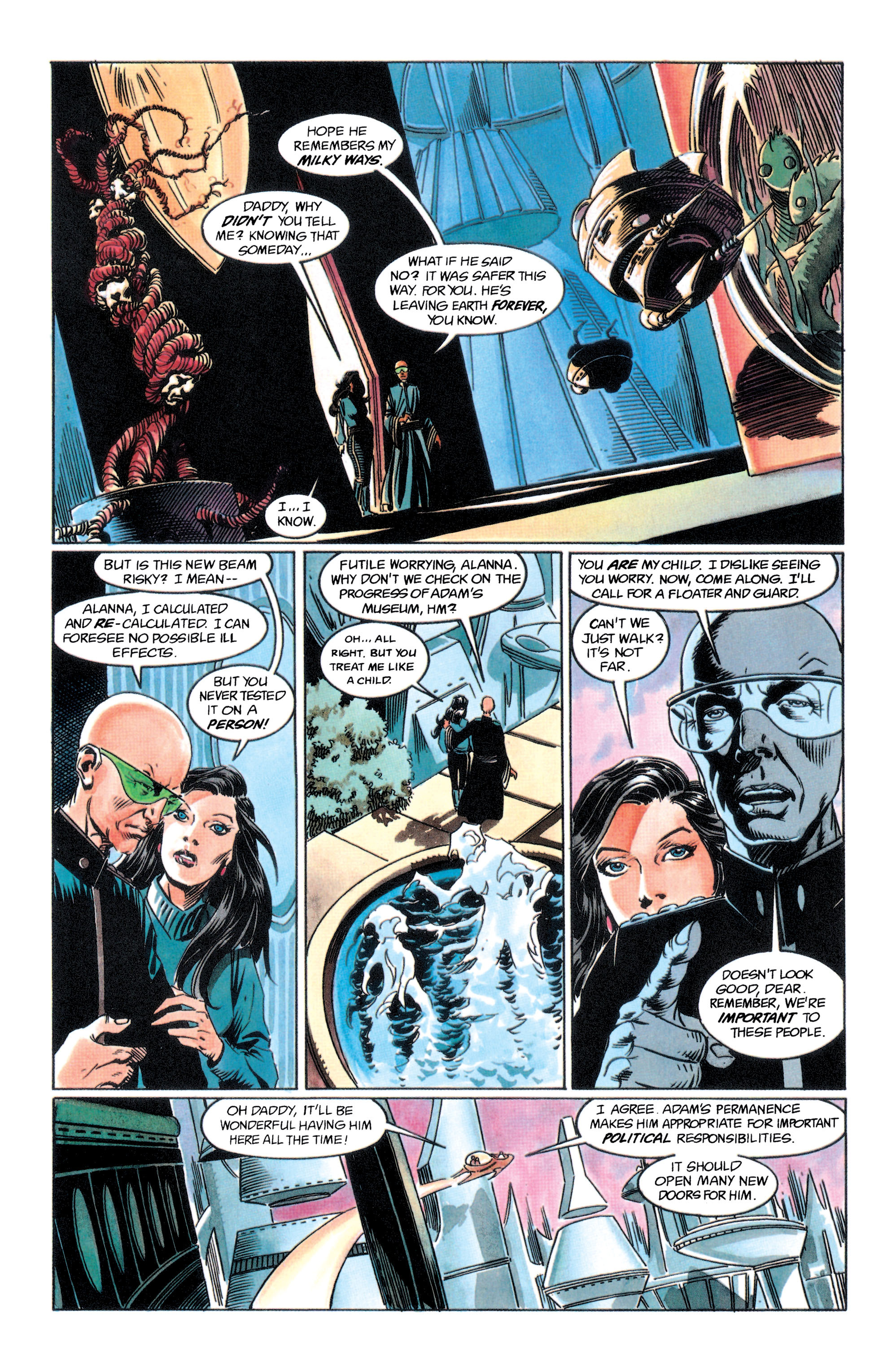 Read online Adam Strange (1990) comic -  Issue #1 - 10