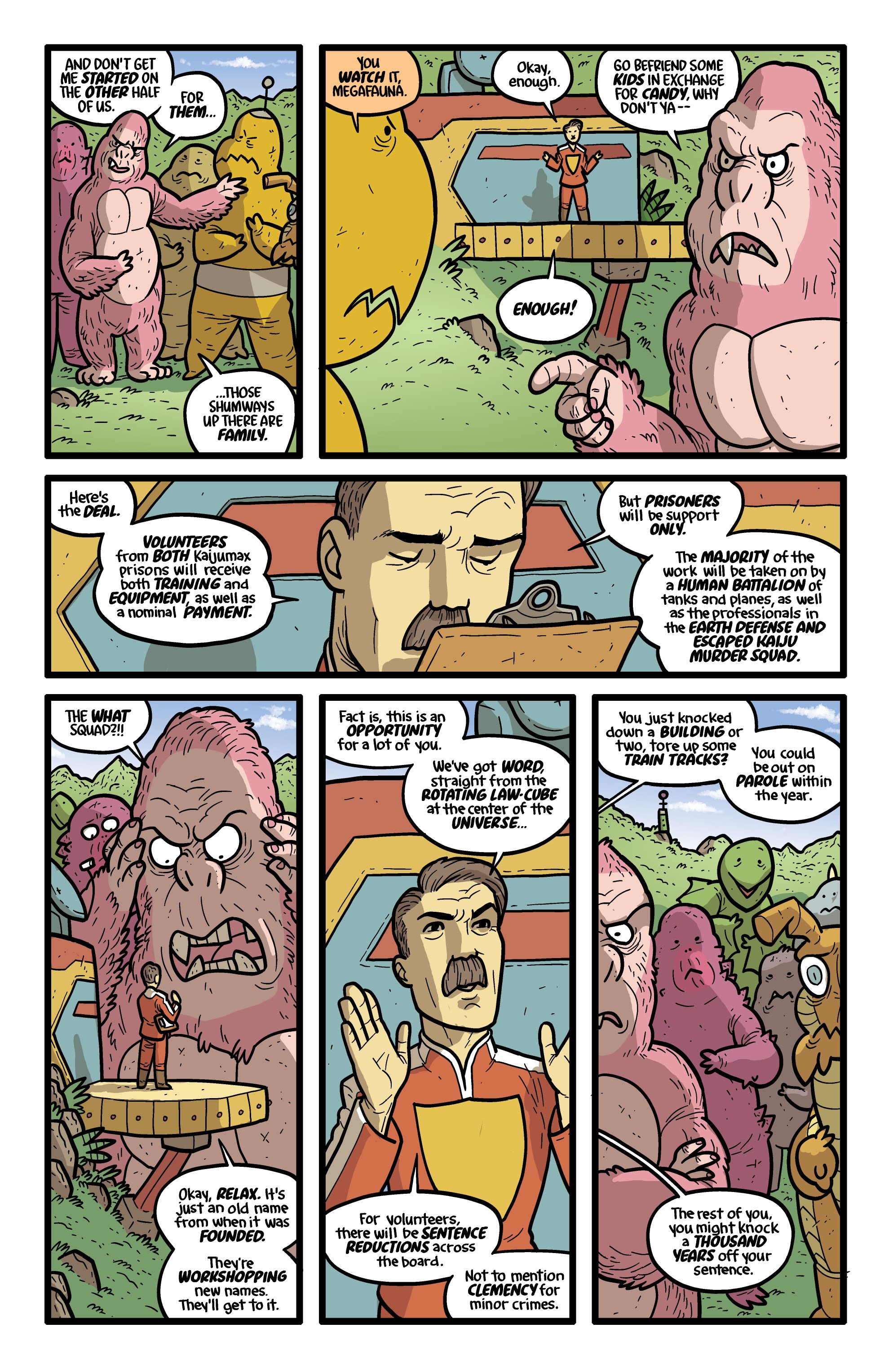 Read online Kaijumax: Season Six comic -  Issue #1 - 7