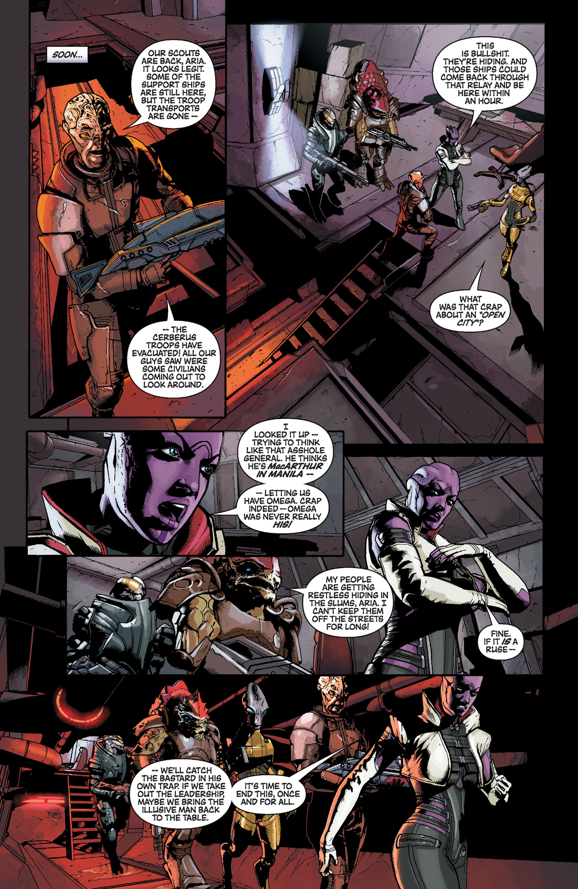 Read online Mass Effect: Invasion comic -  Issue # TPB - 83