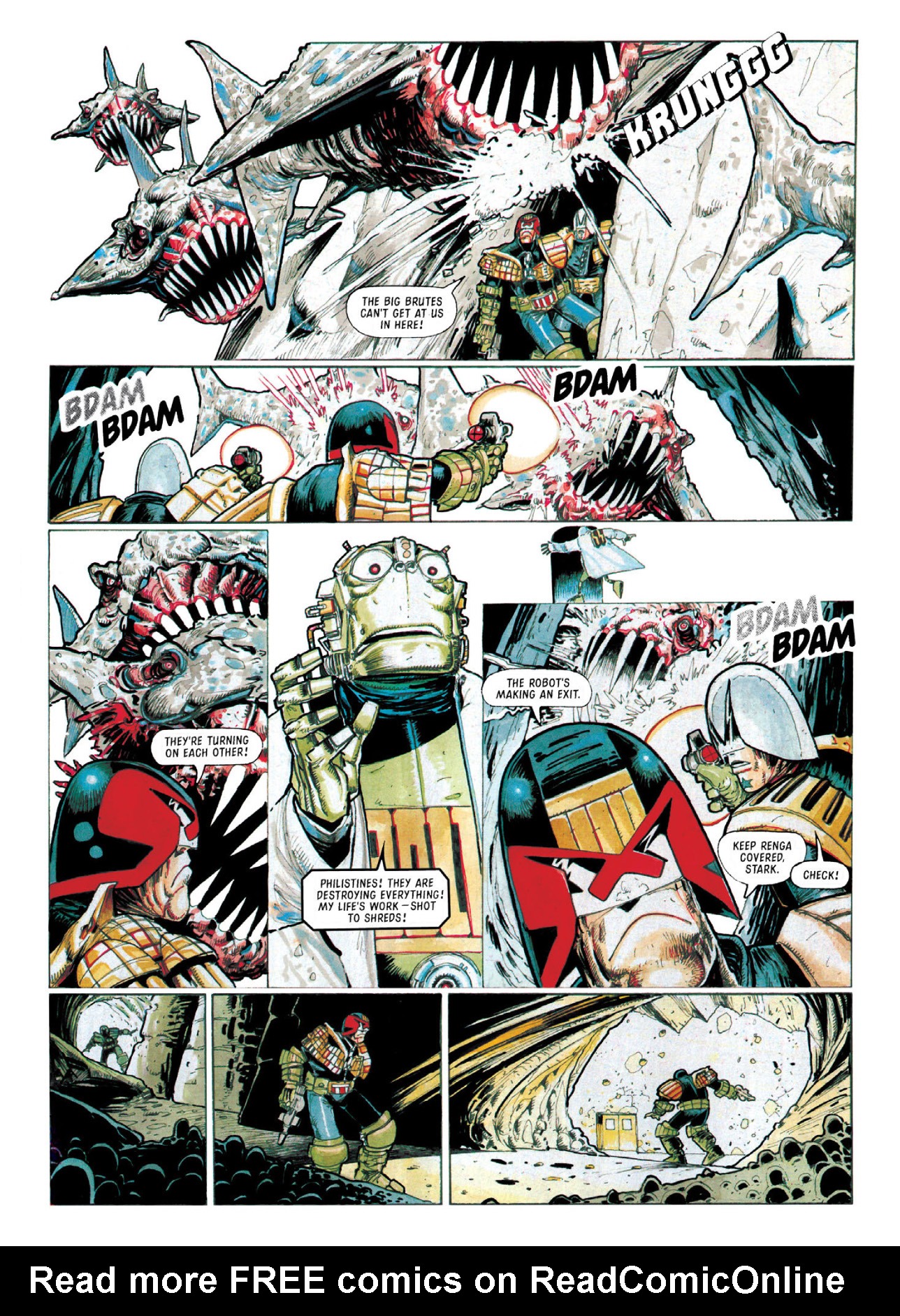 Read online Judge Dredd: The Complete Case Files comic -  Issue # TPB 26 - 146