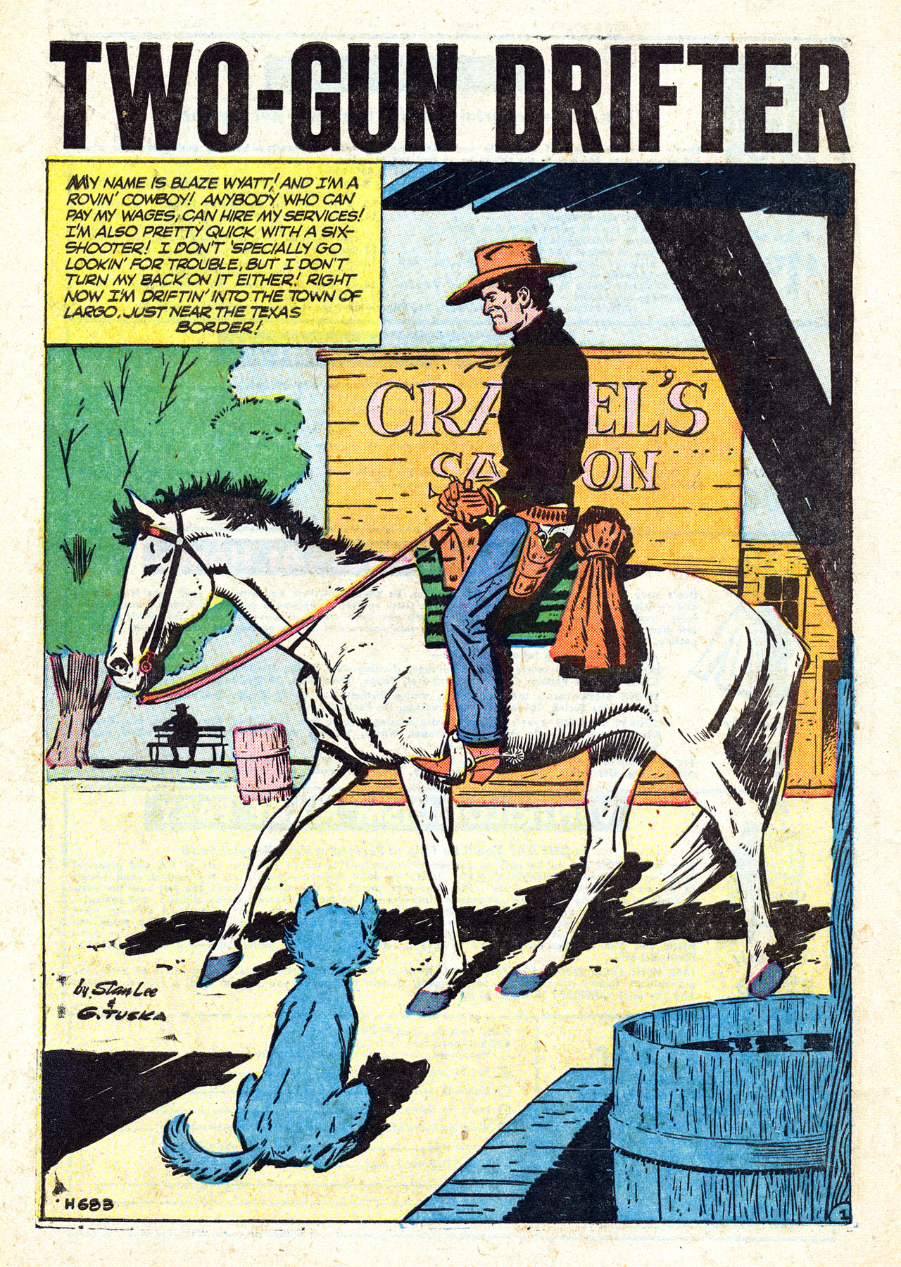 Read online Gunsmoke Western comic -  Issue #34 - 10
