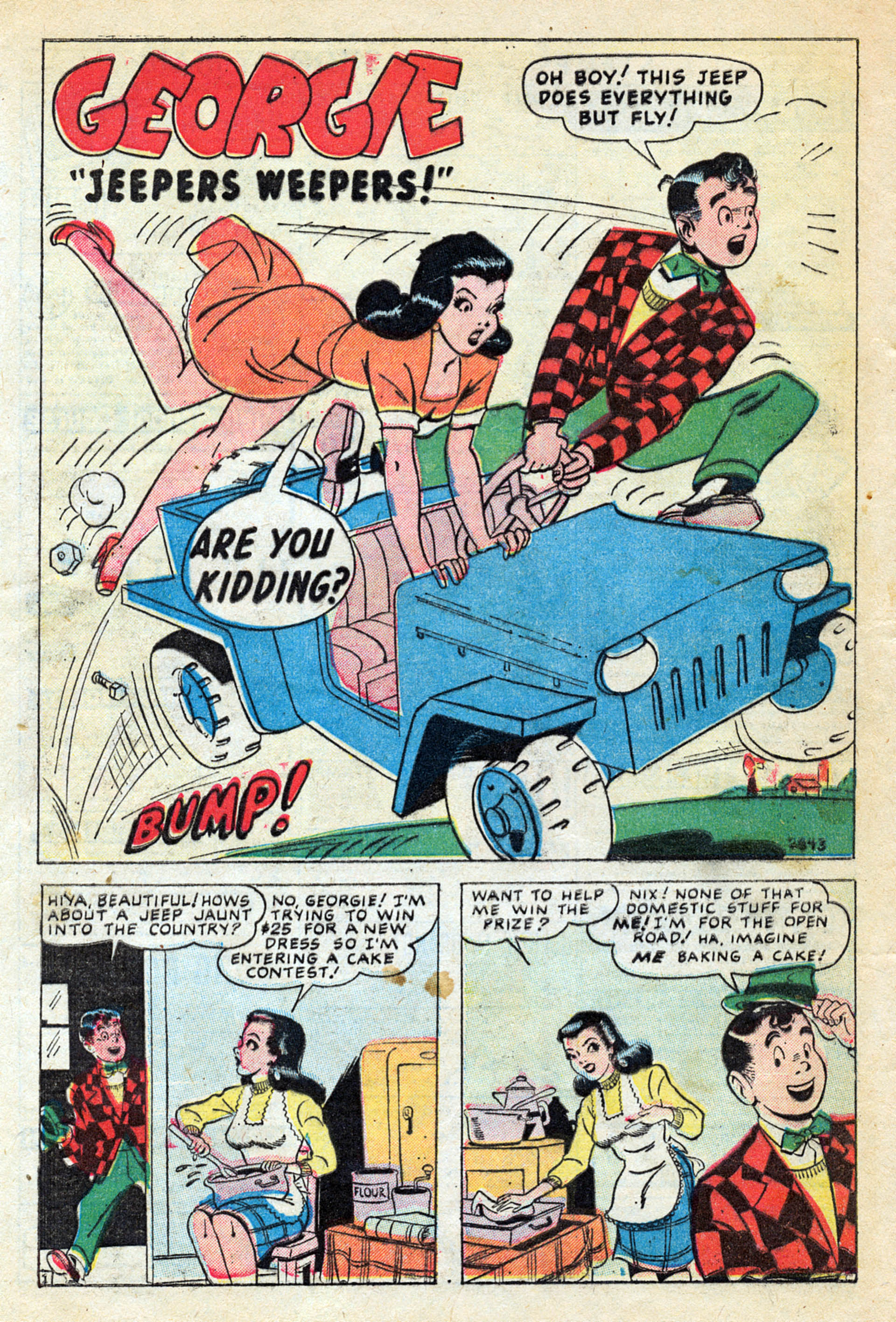 Read online Georgie Comics (1949) comic -  Issue #28 - 28