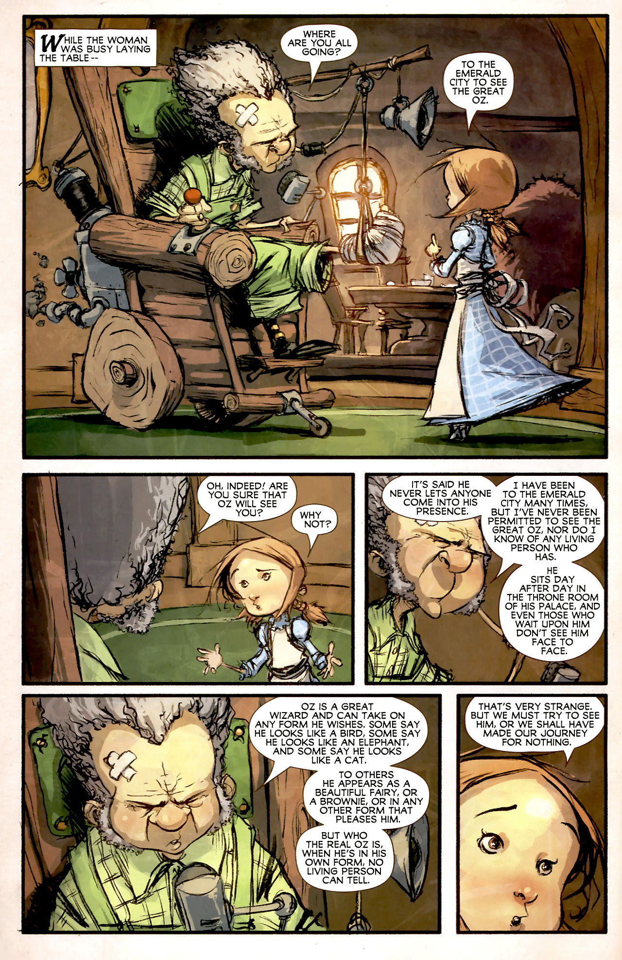Read online The Wonderful Wizard of Oz comic -  Issue #4 - 5
