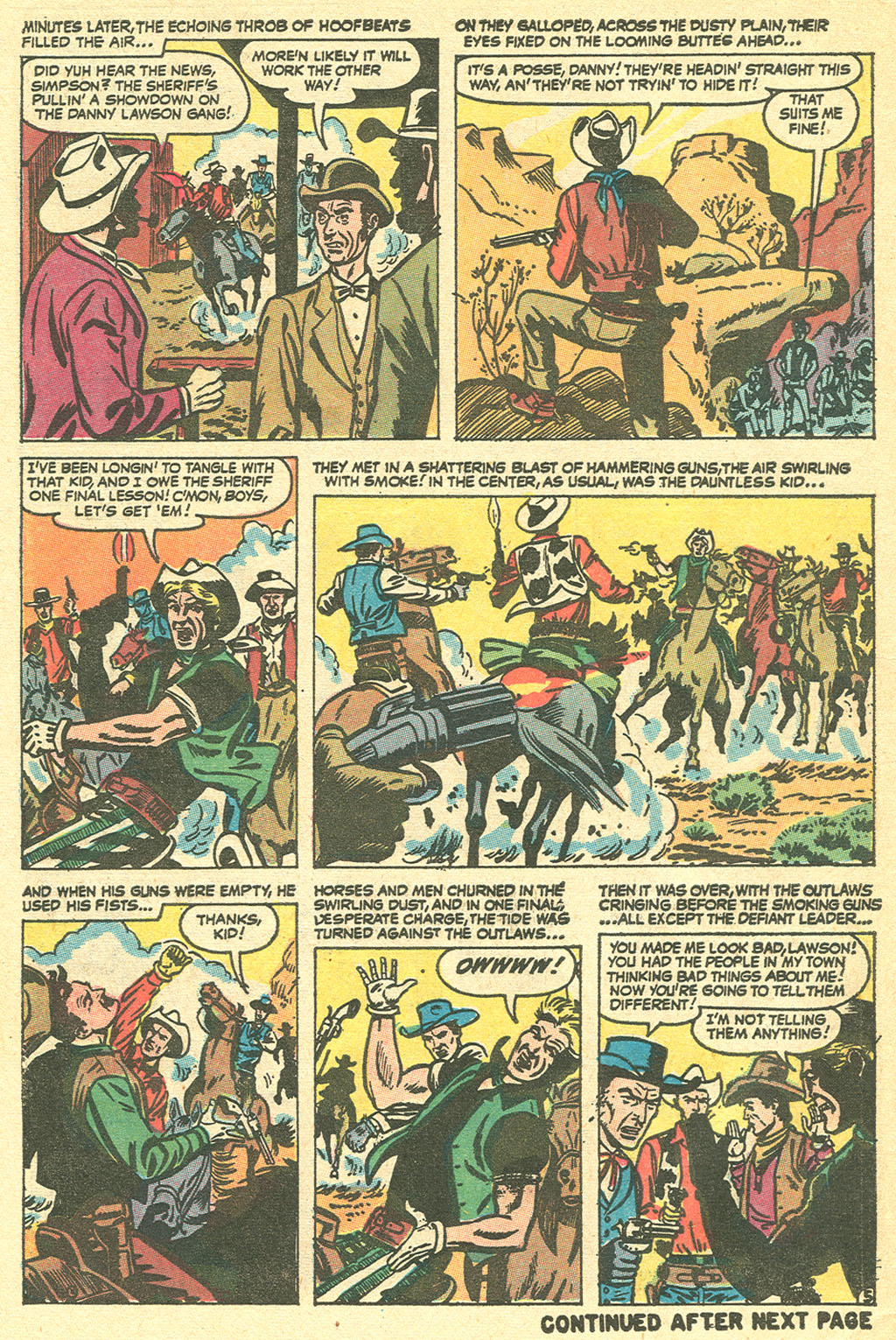 Read online Kid Colt Outlaw comic -  Issue #158 - 29
