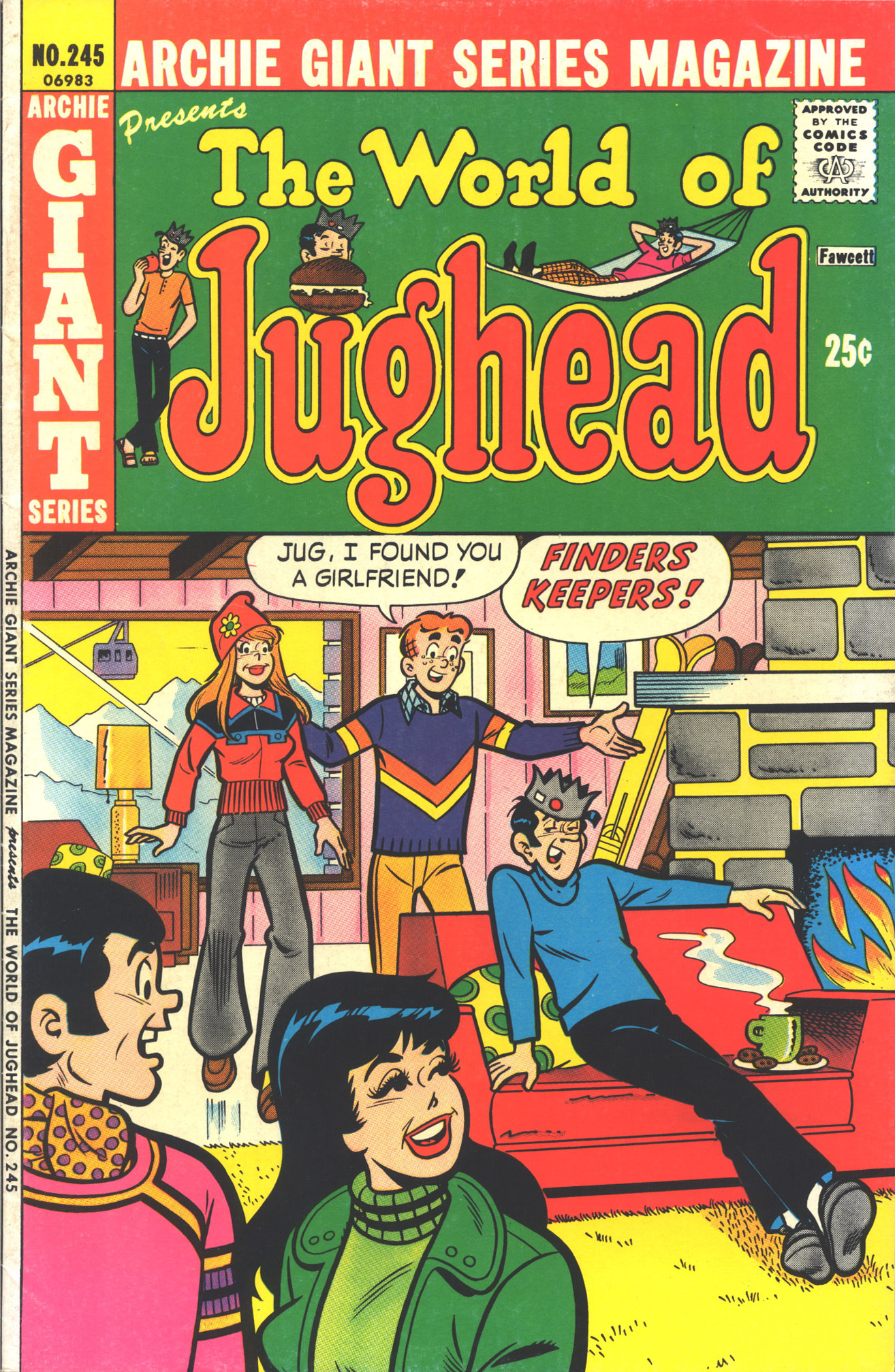Read online Archie Giant Series Magazine comic -  Issue #245 - 1