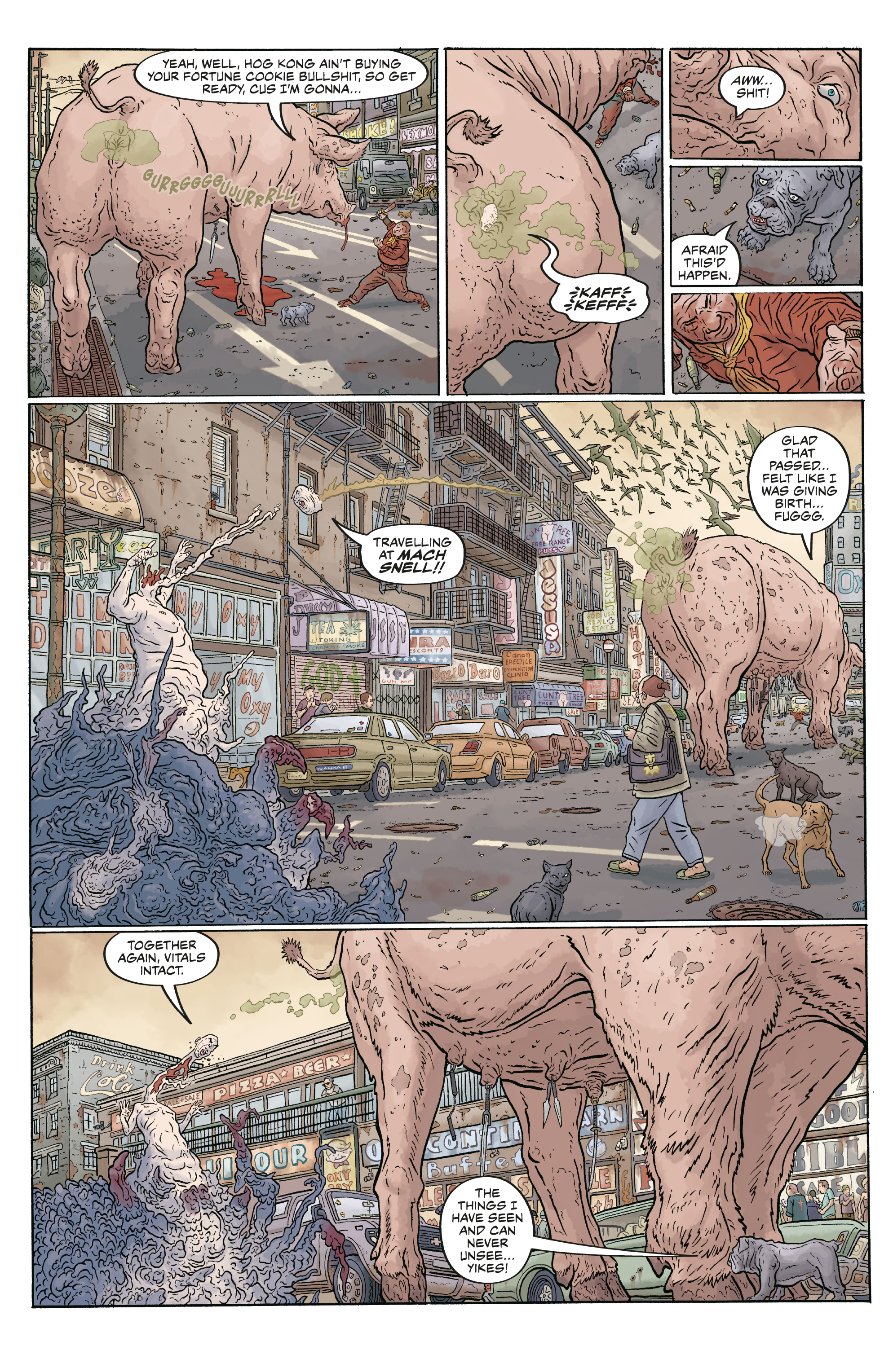 Read online Shaolin Cowboy: Cruel to Be Kin comic -  Issue #7 - 17